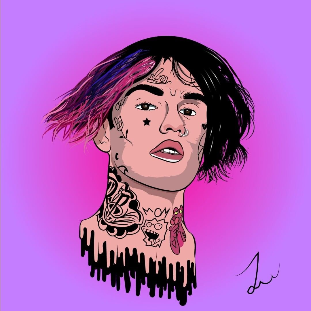 ArtStation - LilPeep Ilustration