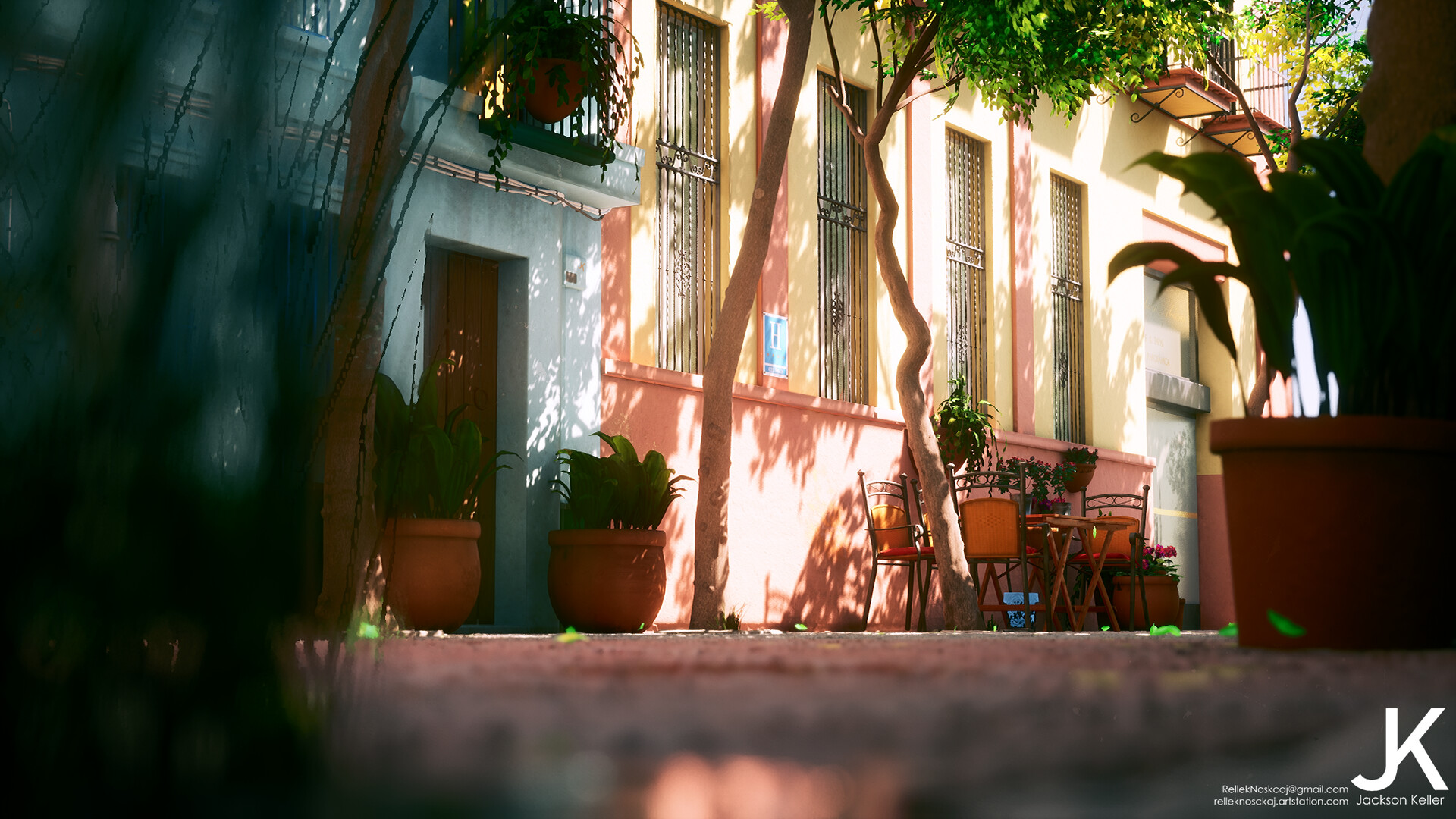 Jackson Keller Art - Sevilla