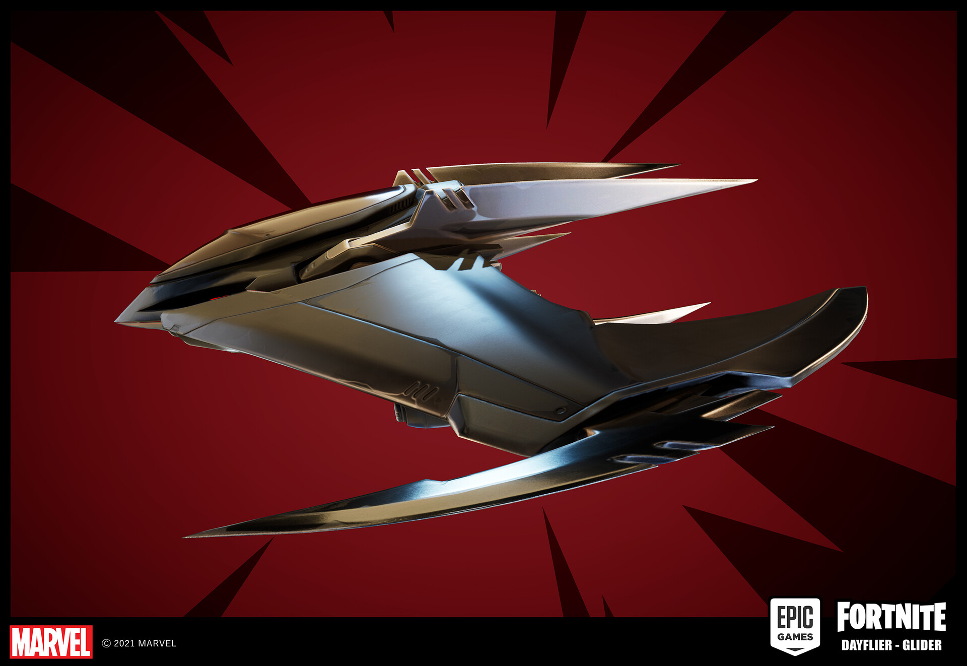 Aaron de Leon Fortnite Marvel Series Dayflier Glider