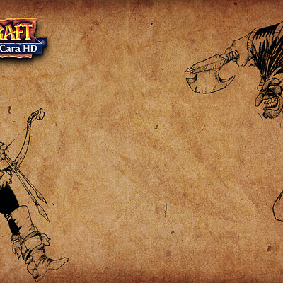 ArtStation - Warcraft II: The Dark Saga HD Main Menu Background