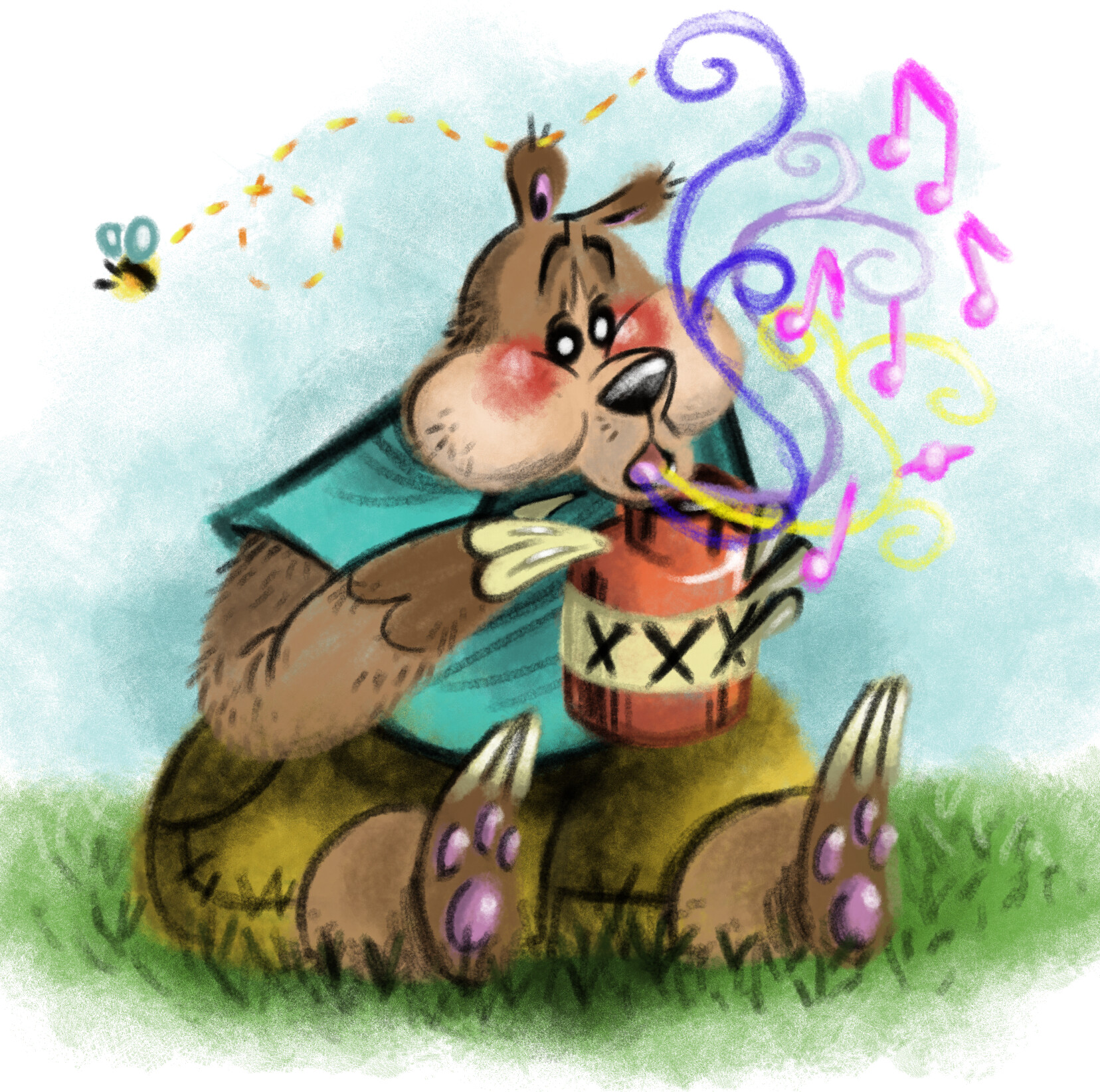 ArtStation - Music Bear