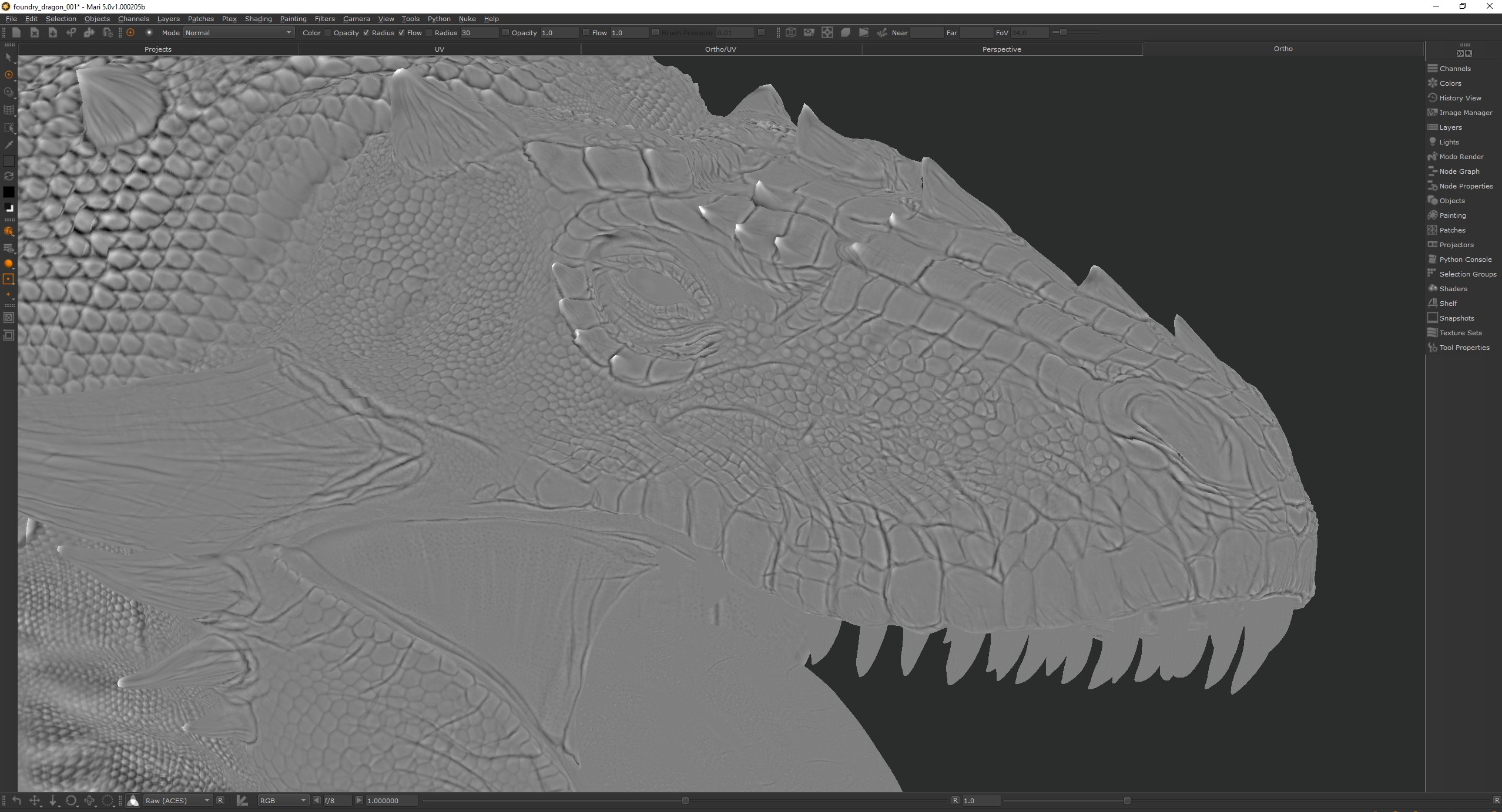 A couple of ISO masks, really useful for surfacing! Cavity from ZBrush
