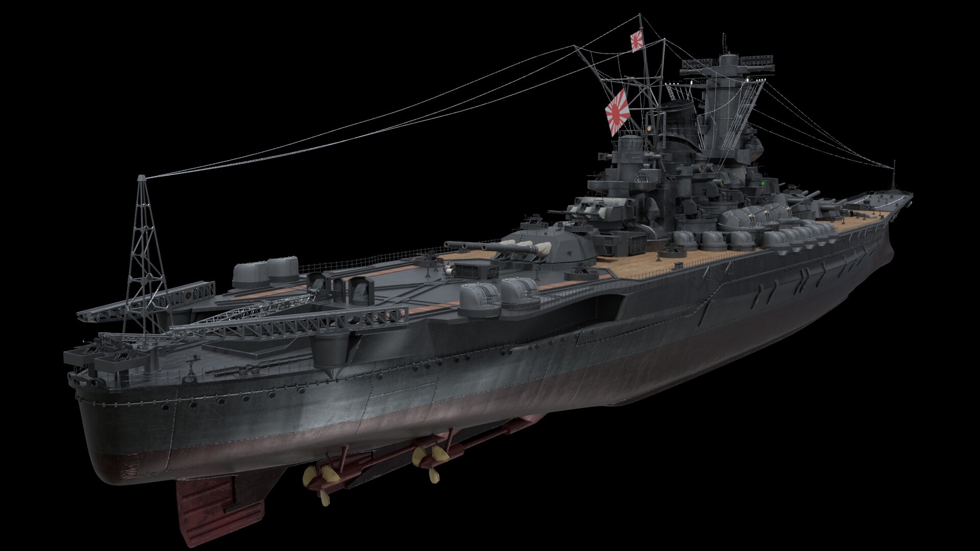 Artstation Battleship Yamato 戦艦大和