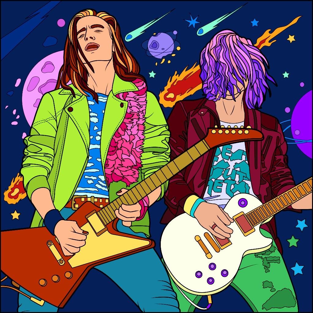ArtStation Space Guitarist