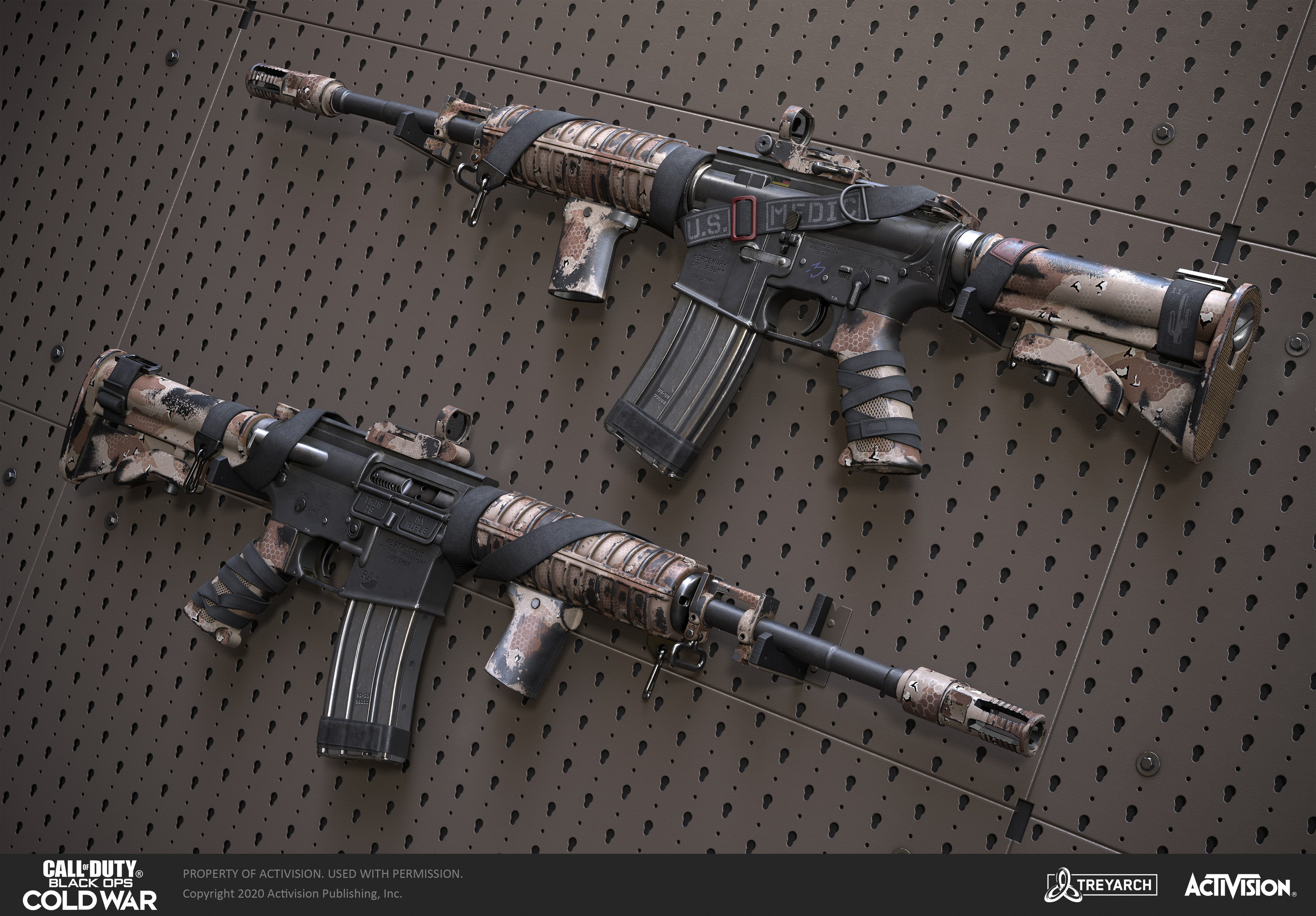 Caleb Turner Call of Duty Black Ops Cold War Battle Doc XM4
