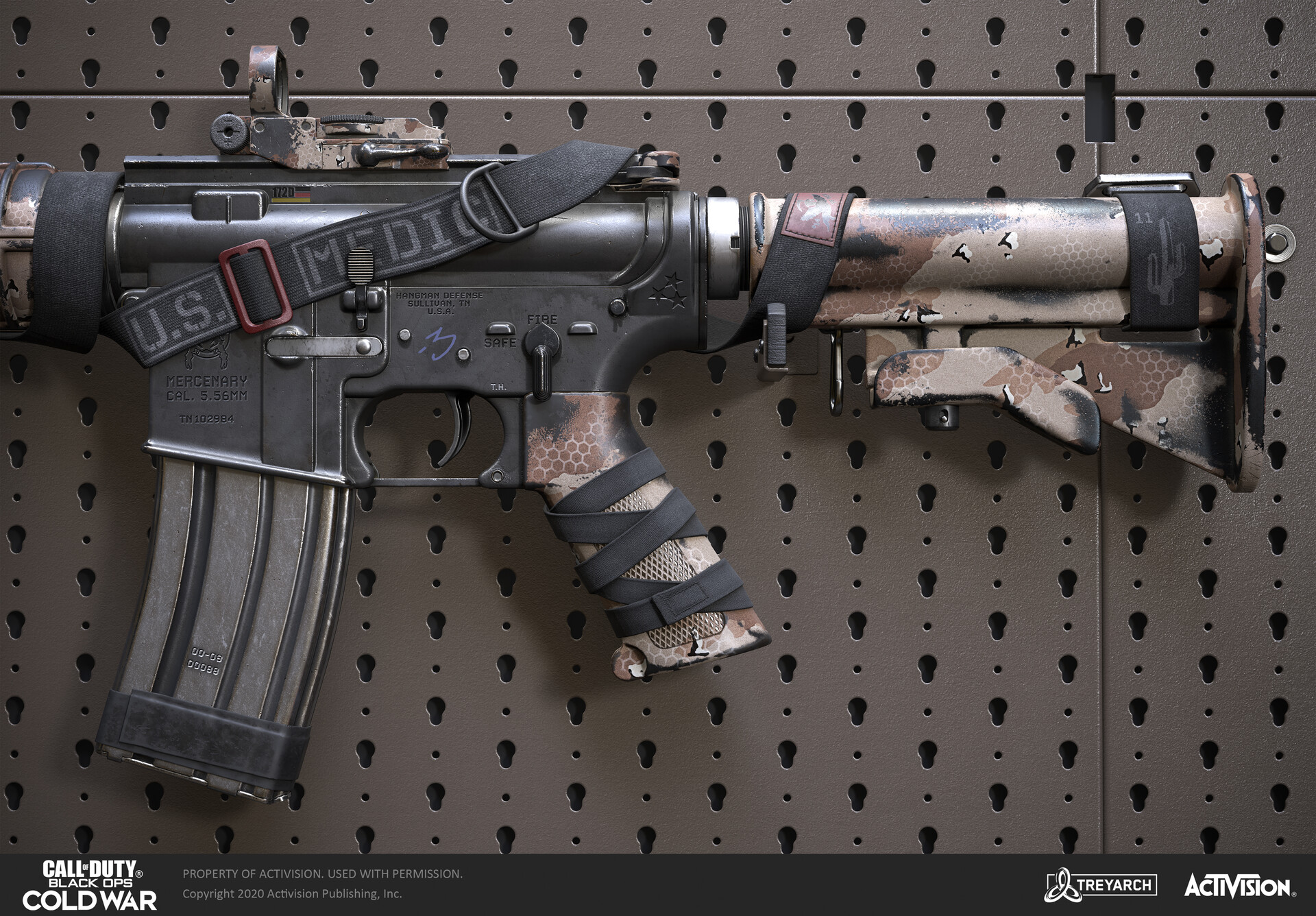 ArtStation - Call of Duty: Black Ops Cold War XM4
