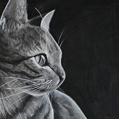 Reese - Charcoal Drawing