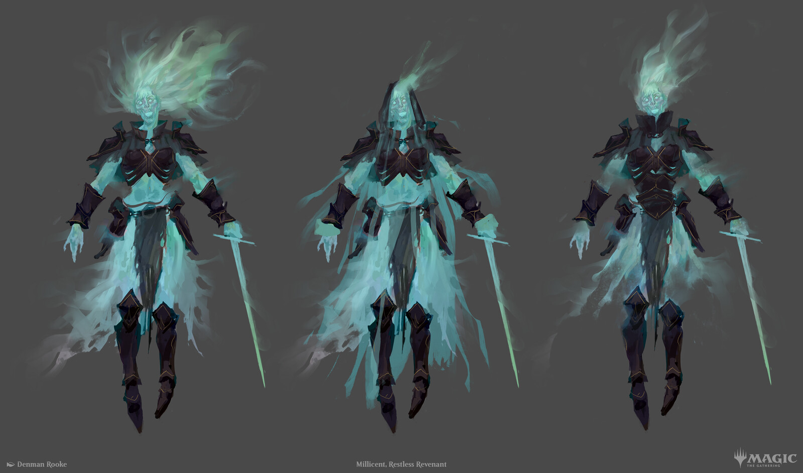 Millicent character design concepts