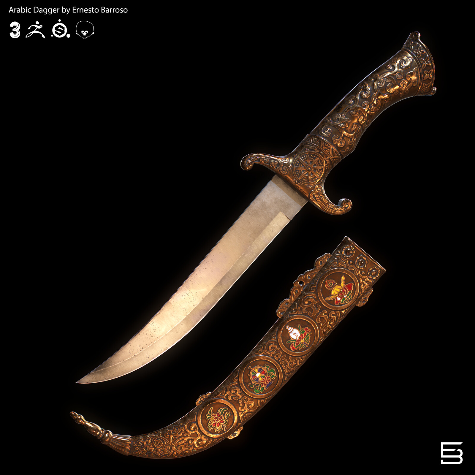 Arabic Dagger (Study)