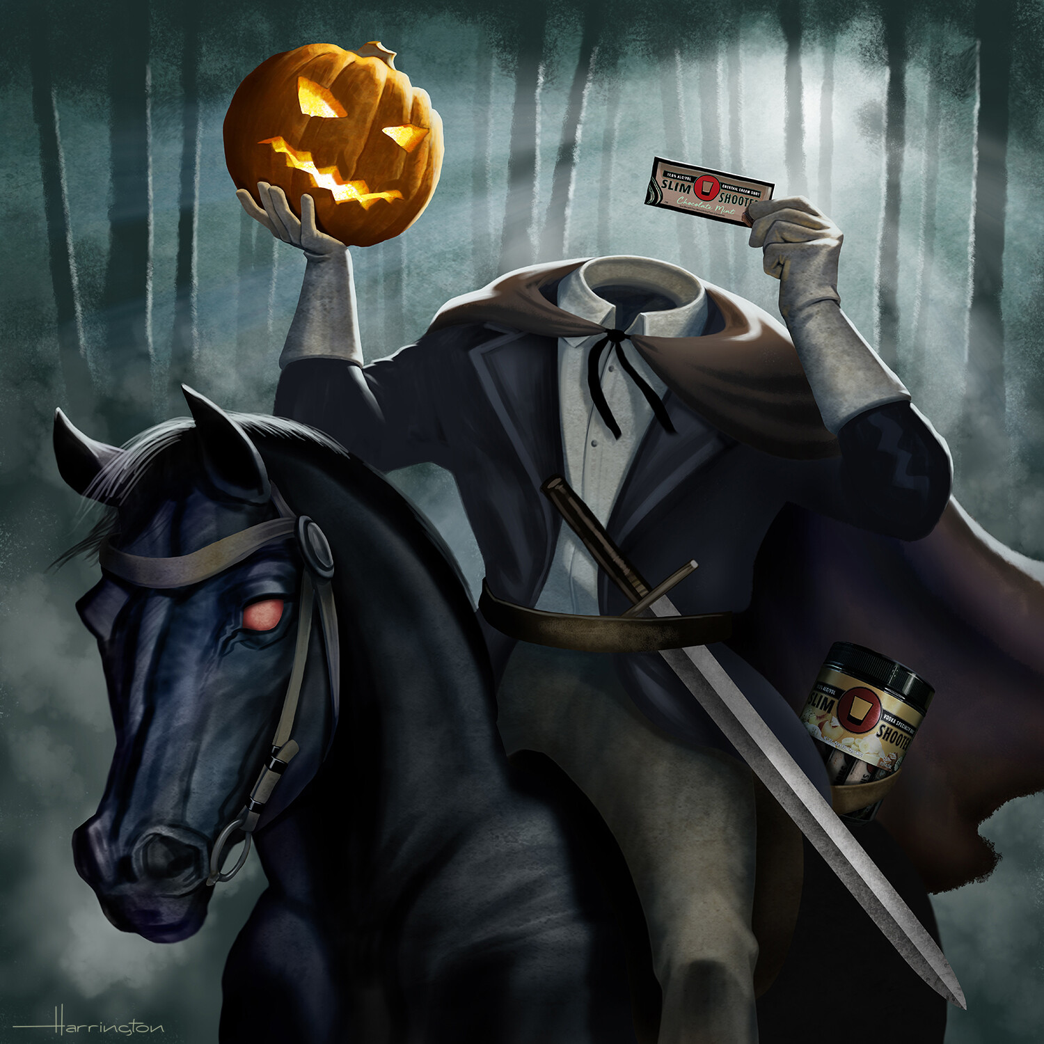 ArtStation Headless Horseman