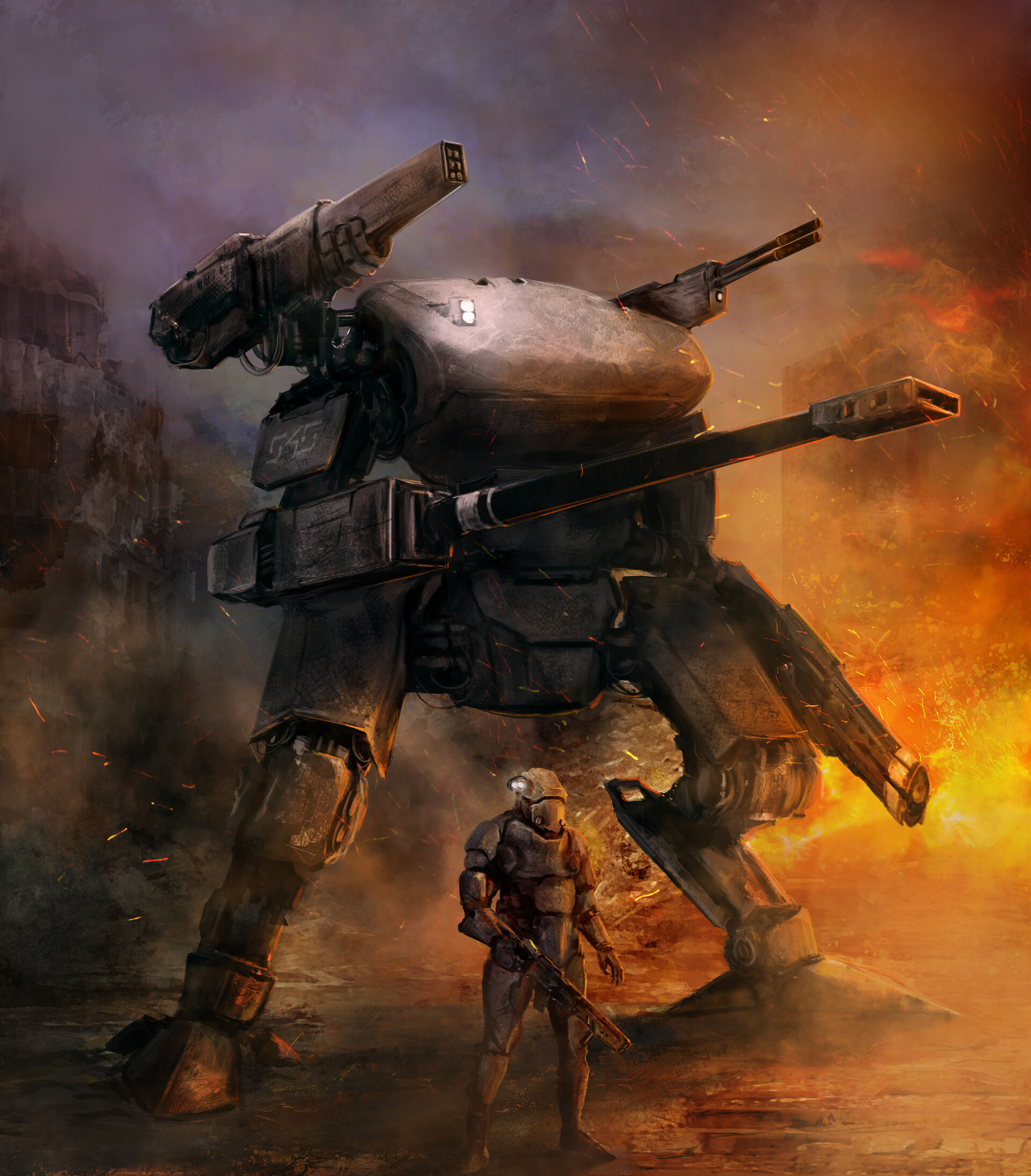 ArtStation - Мех