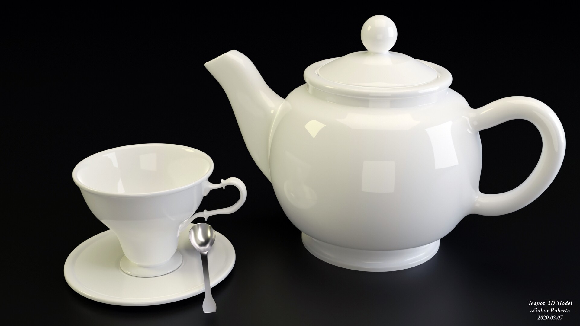 ArtStation Teapot