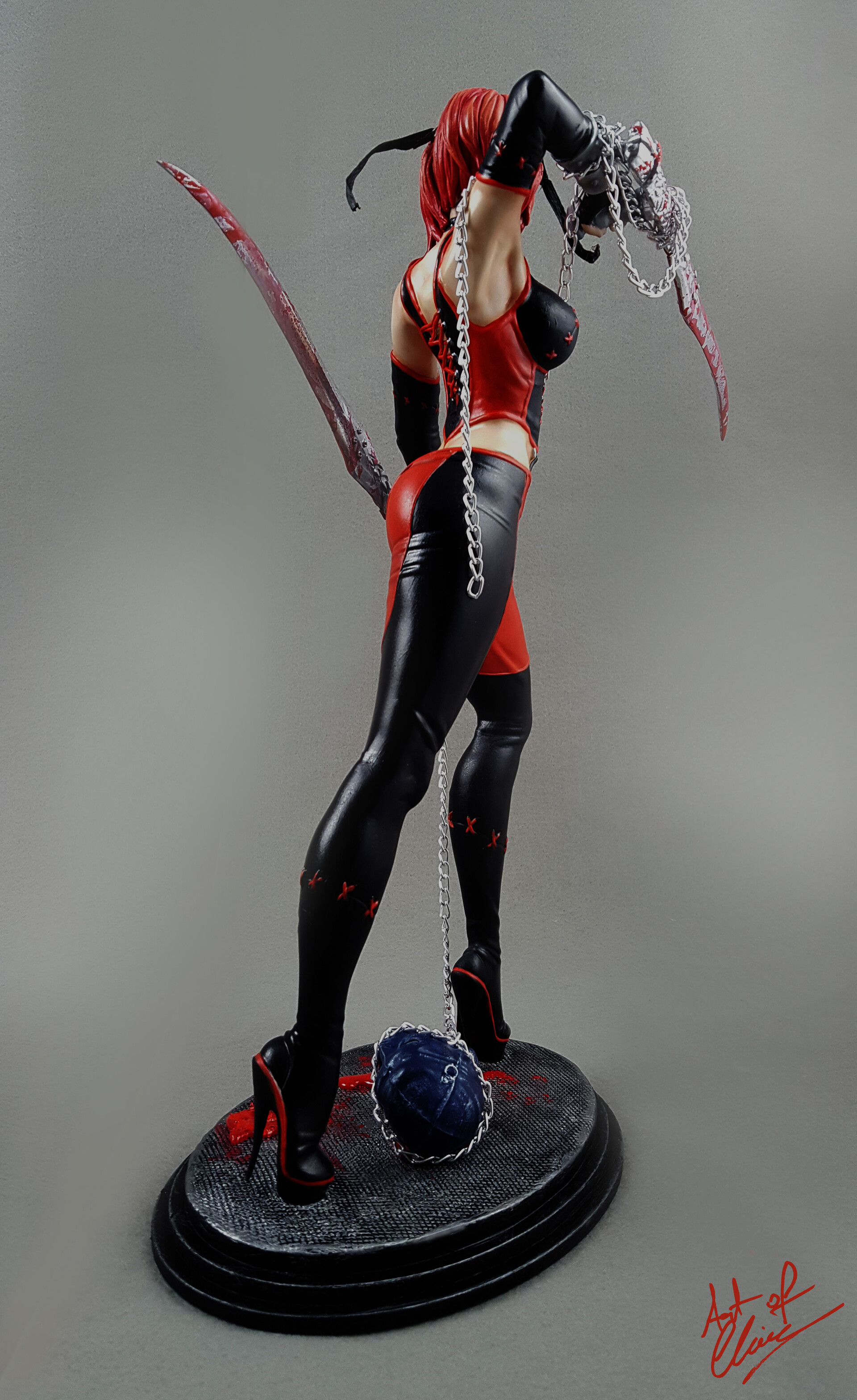 Bloodrayne statue outlet