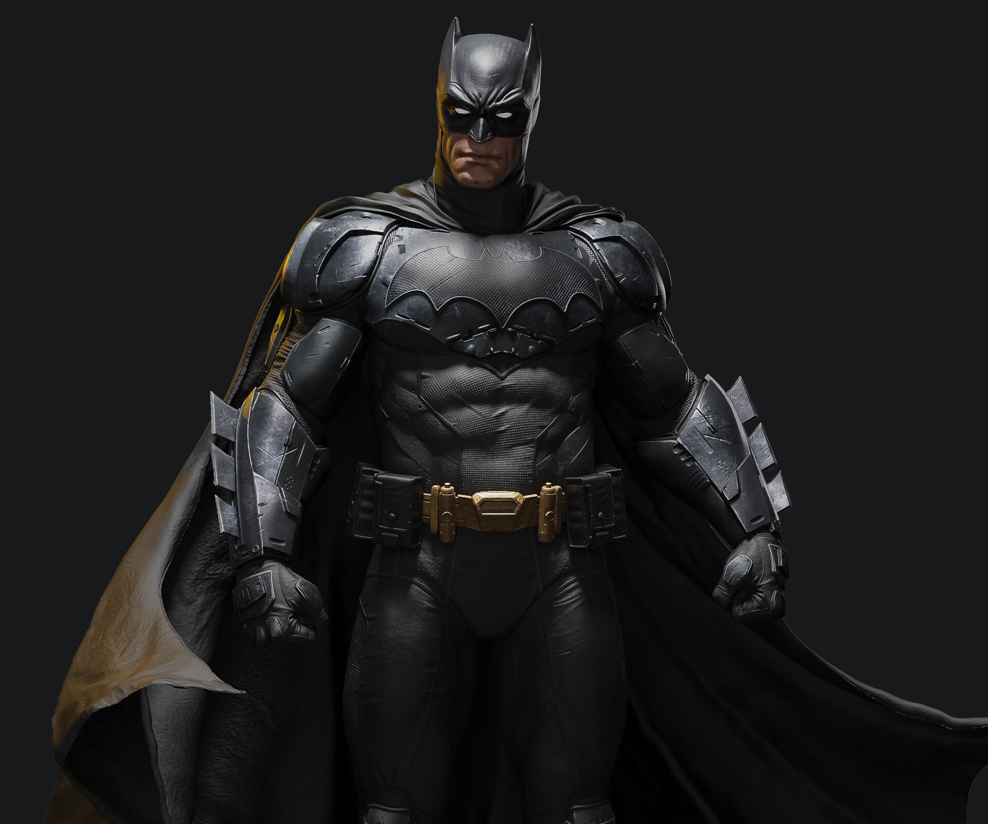 ArtStation - Batman statue fan art