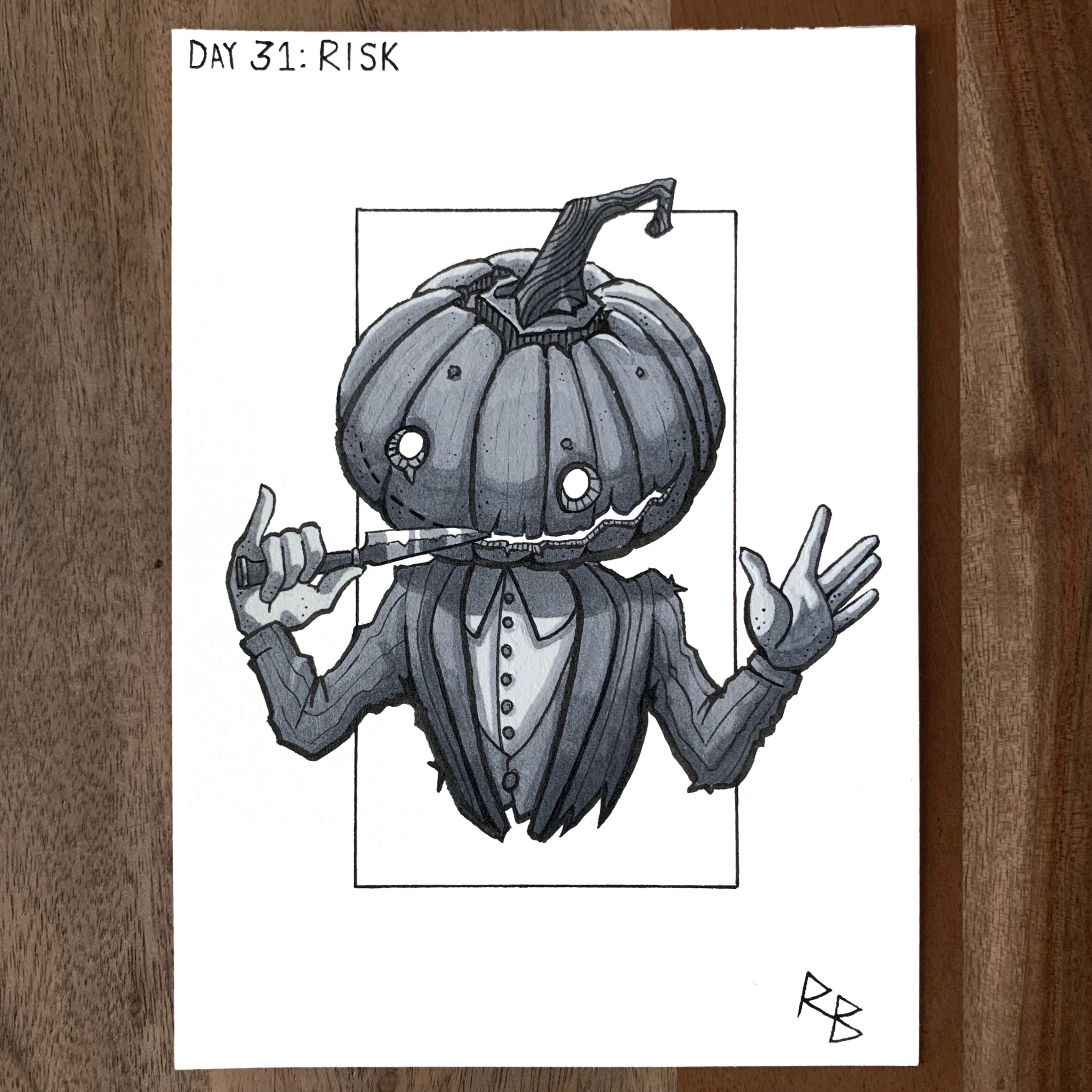 (Day 31: Risk) Happy Halloween!