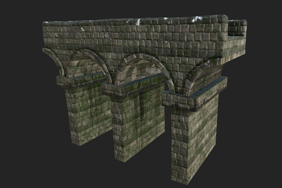 ArtStation - Village Bridge Model No:1