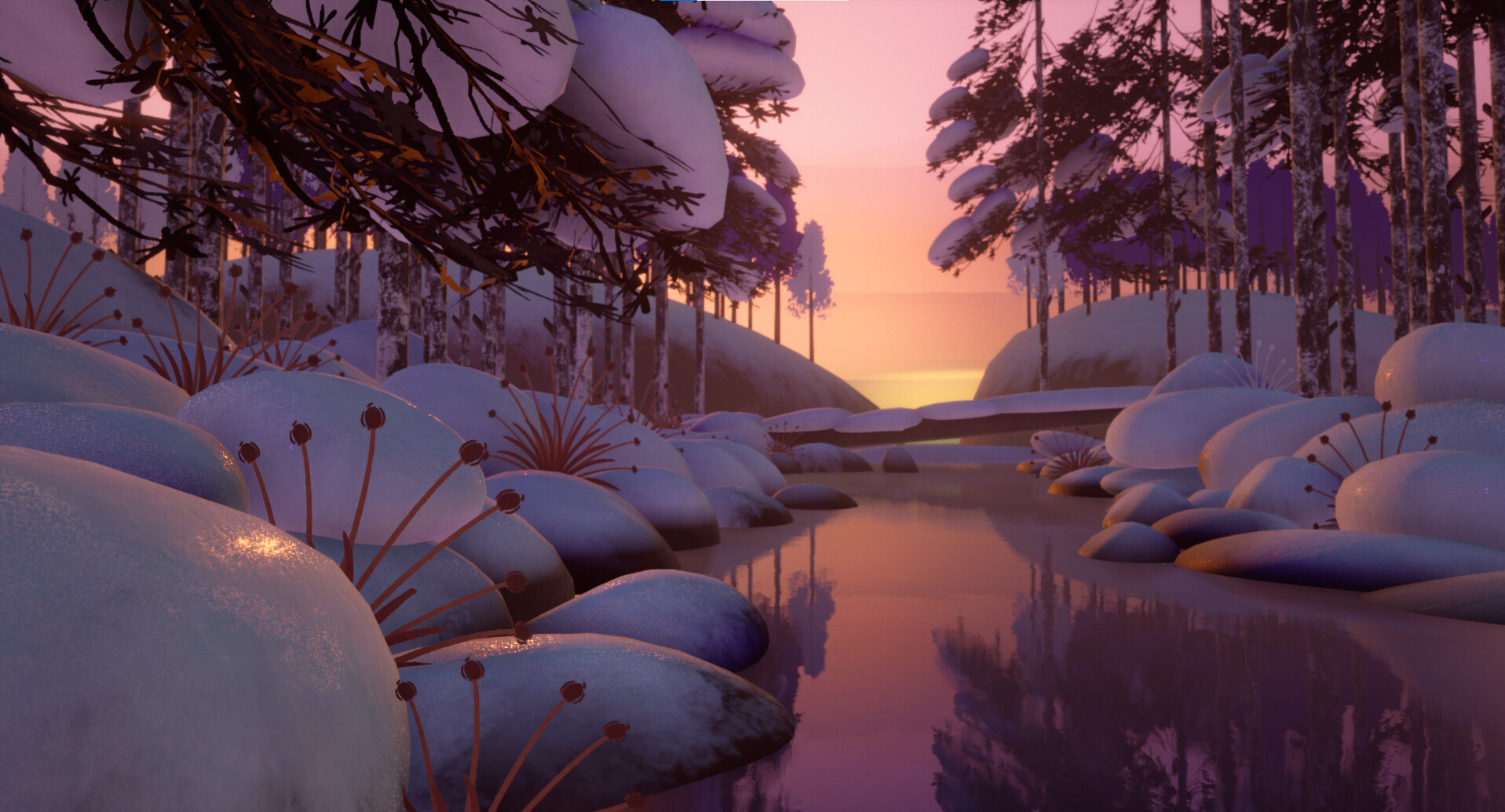 ArtStation Klaus Concept art lighting in unreal engine