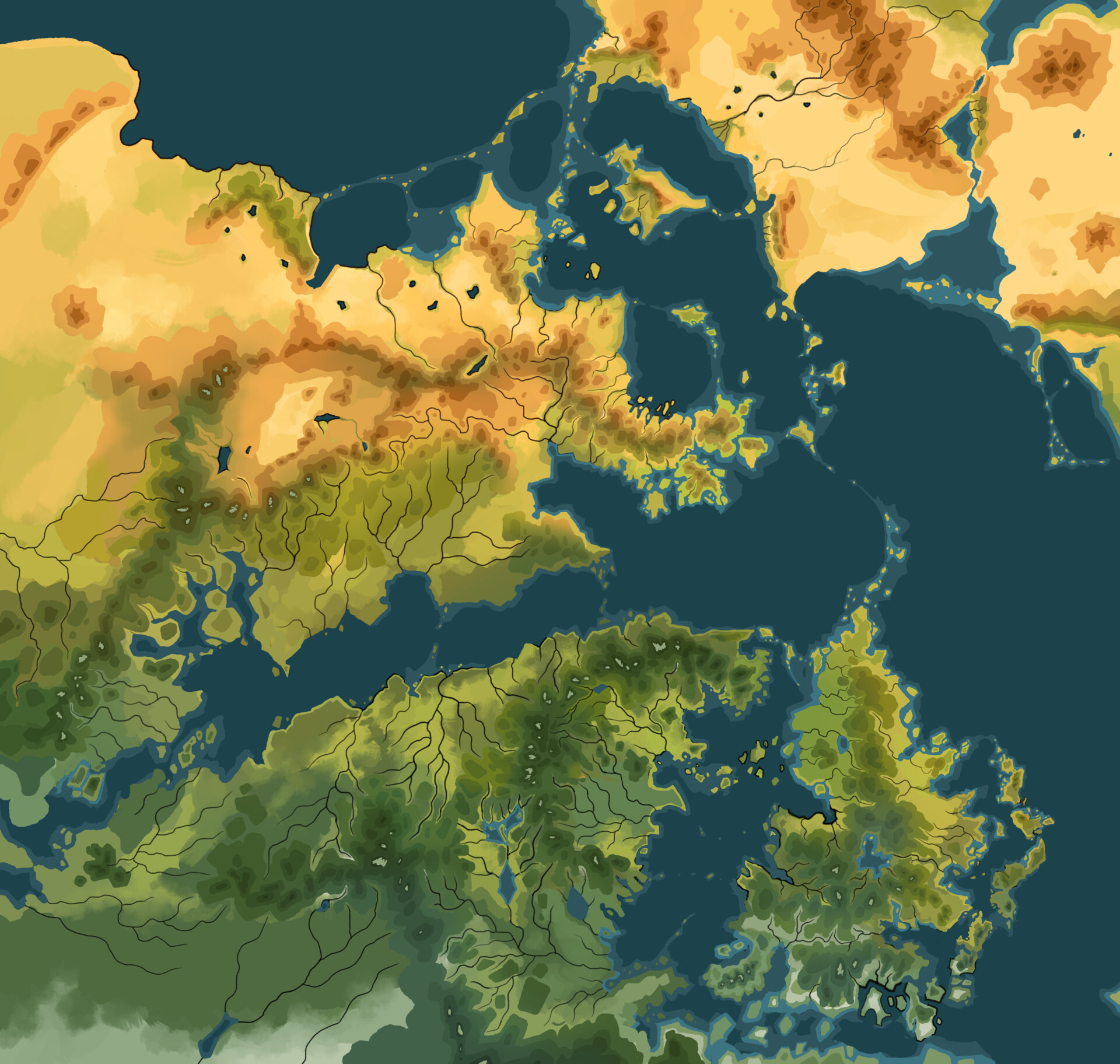 ArtStation - Mapwork, Cartography