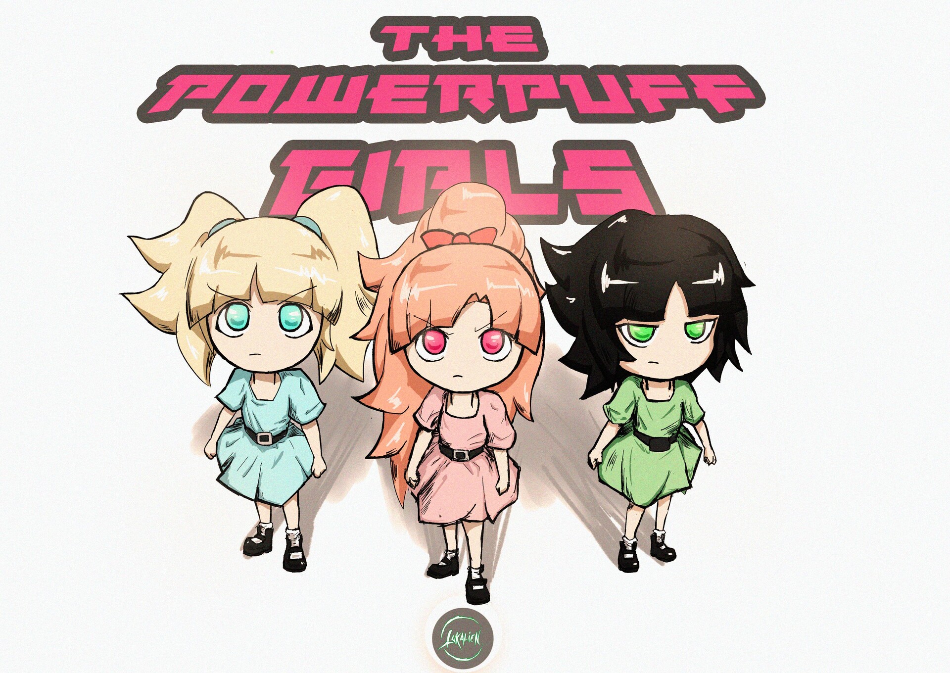 Artstation The Powerpuff Girls Fanart Anime