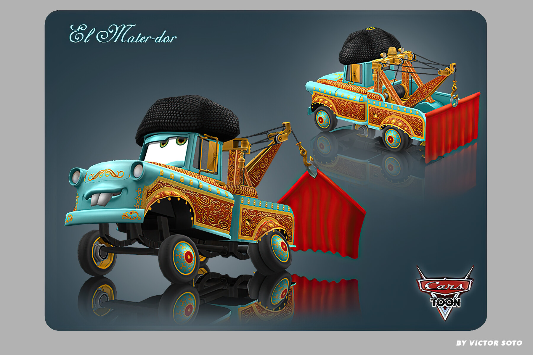 Cars toon el materdor on sale