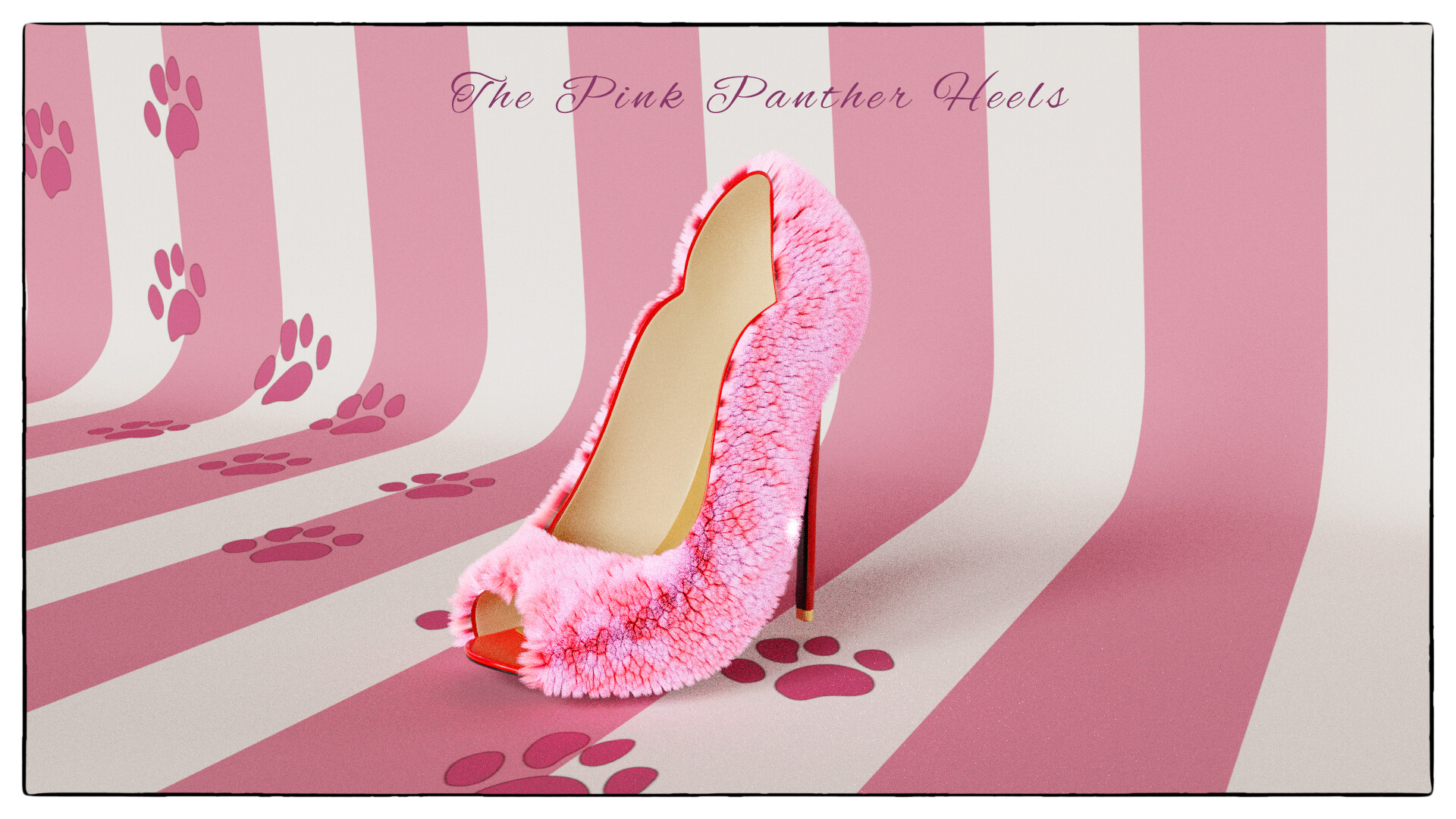 ArtStation - Pink Panther Heels