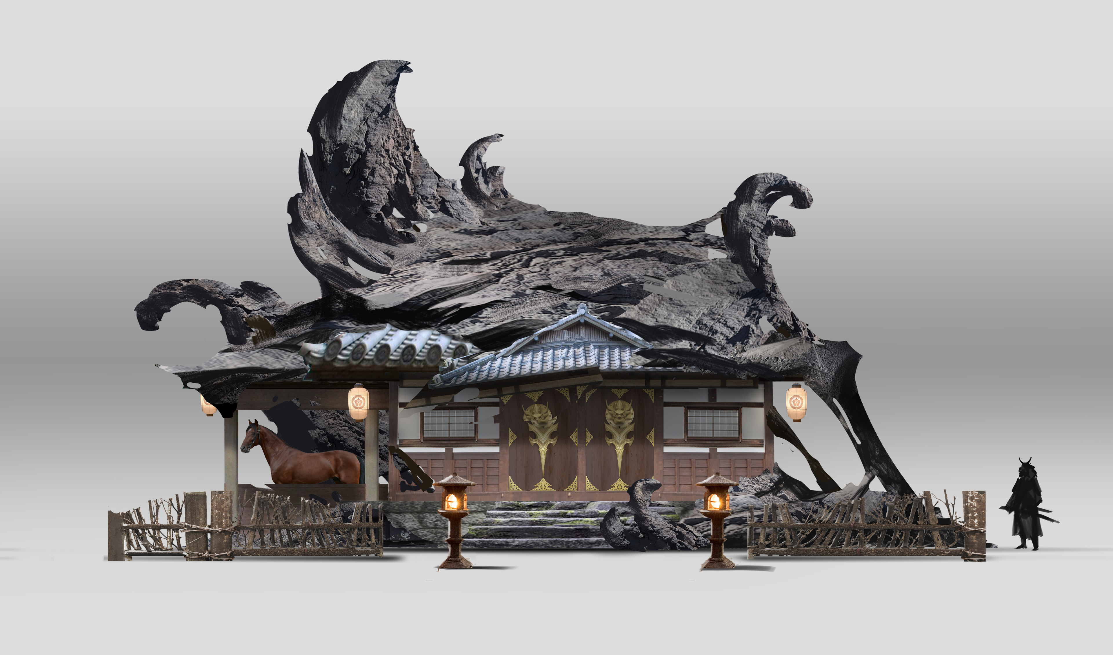 Medium Building--Villa