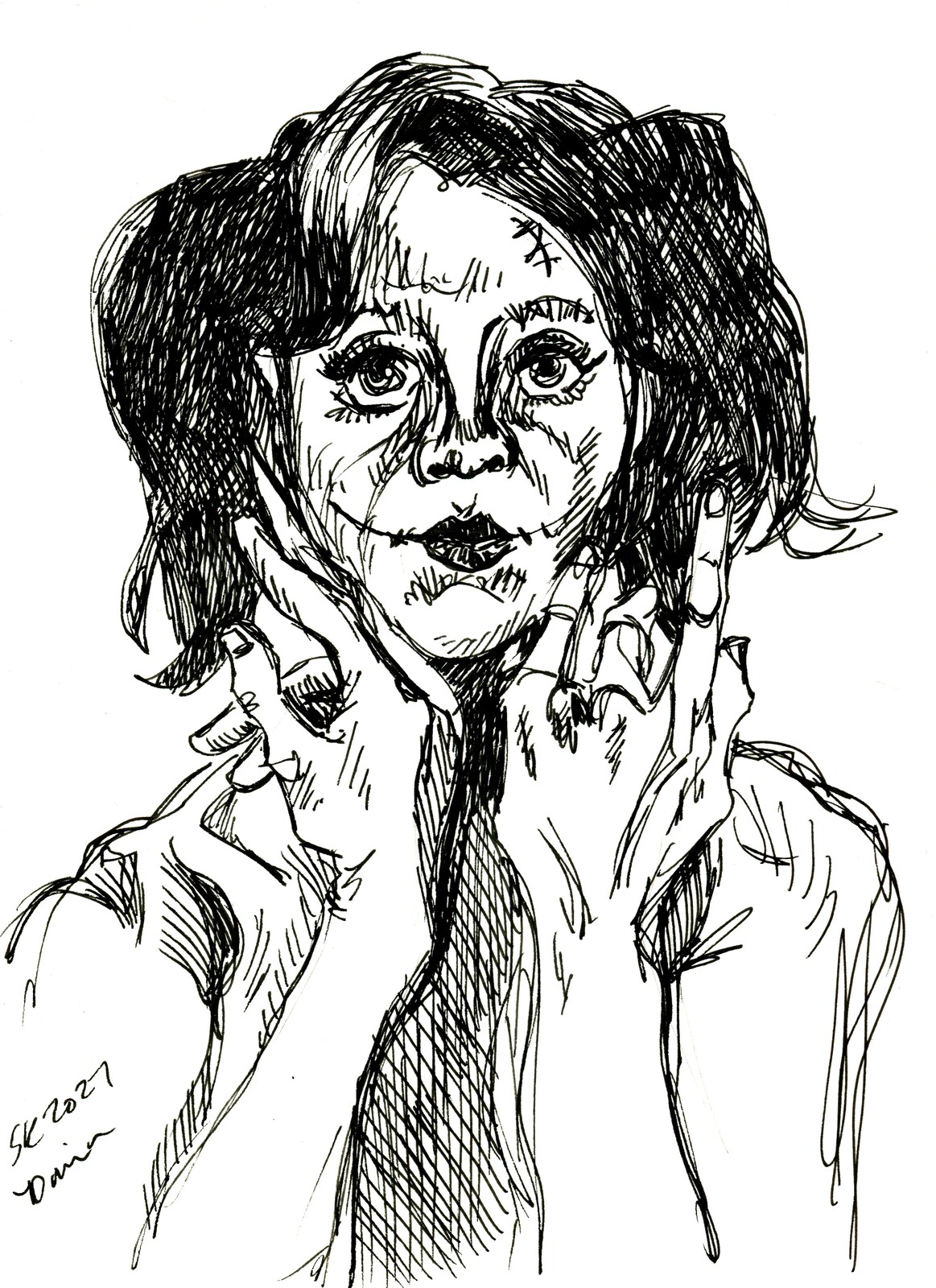 Halloween session in Unipin on paper.