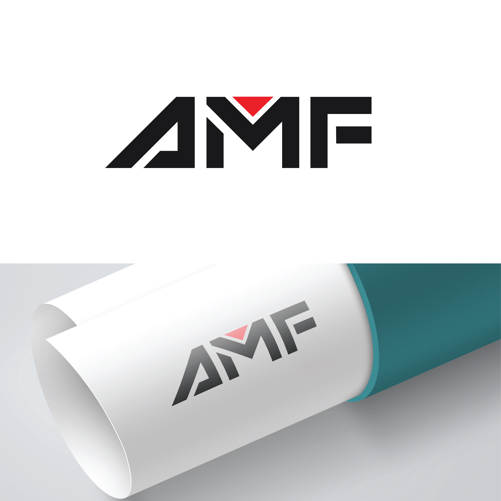 ArtStation AMF Initial Logo (Unique Style)