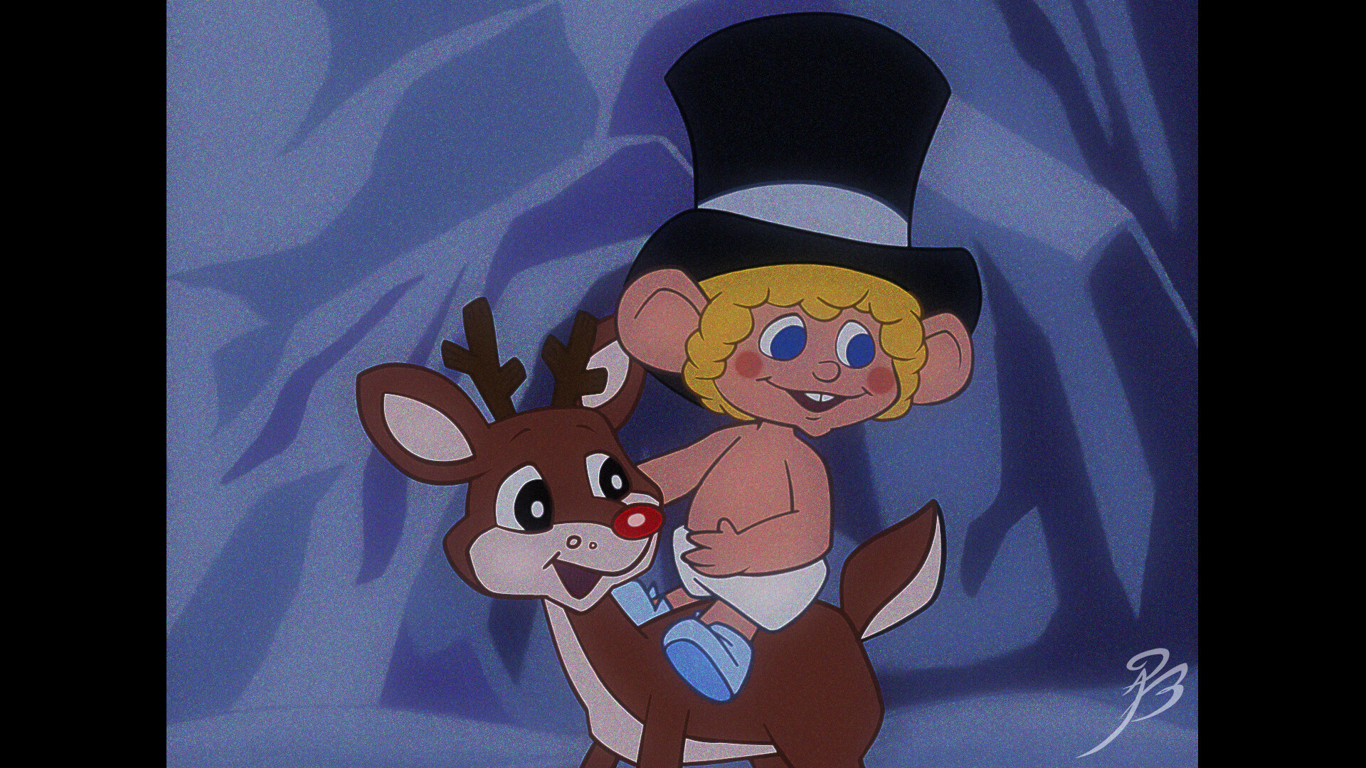 Rudolph's shiny store new year