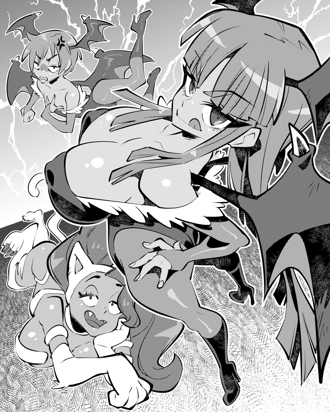 Darkstalkers Lilith, Morrigan &amp; Felicia.