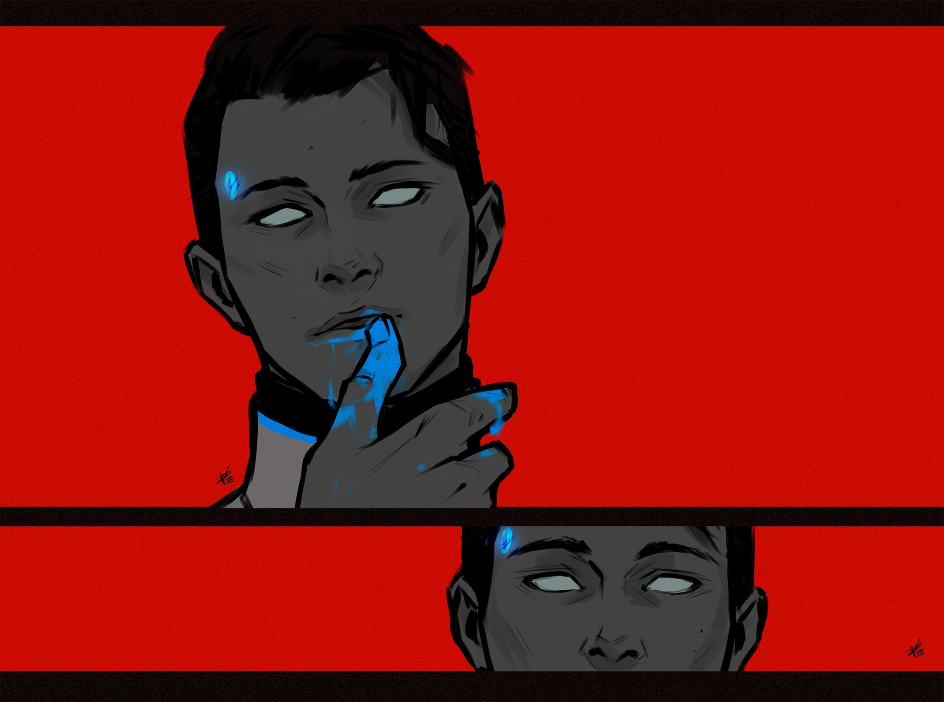 ArtStation - Connor (RK900) / Коннор (RK900)