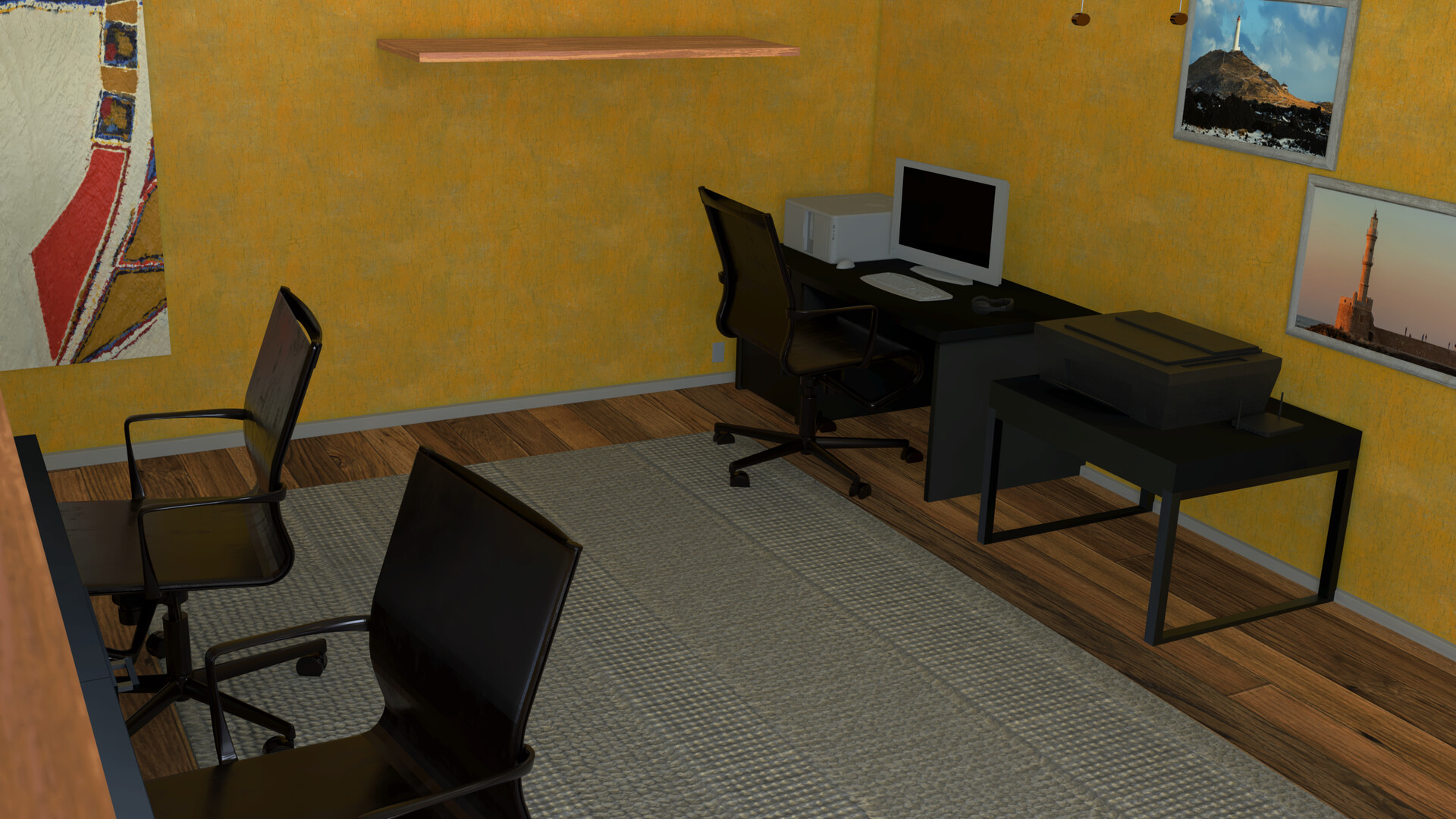 family computer room