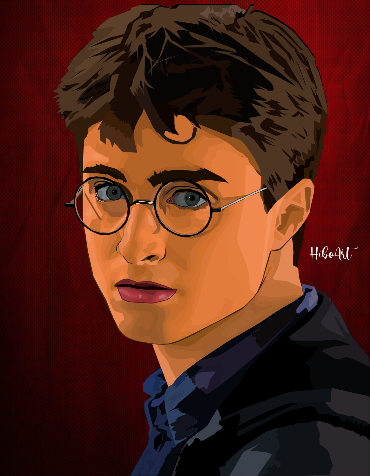 hiboartwork harry potter vector art by hiboart