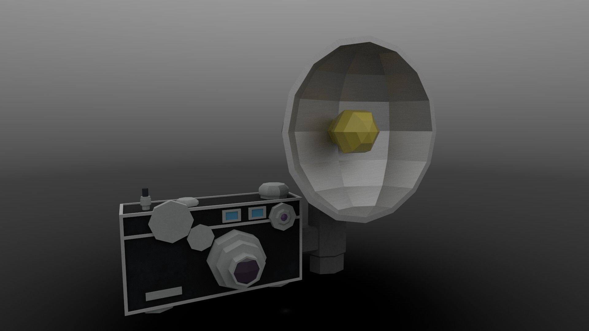Artstation low poly camera