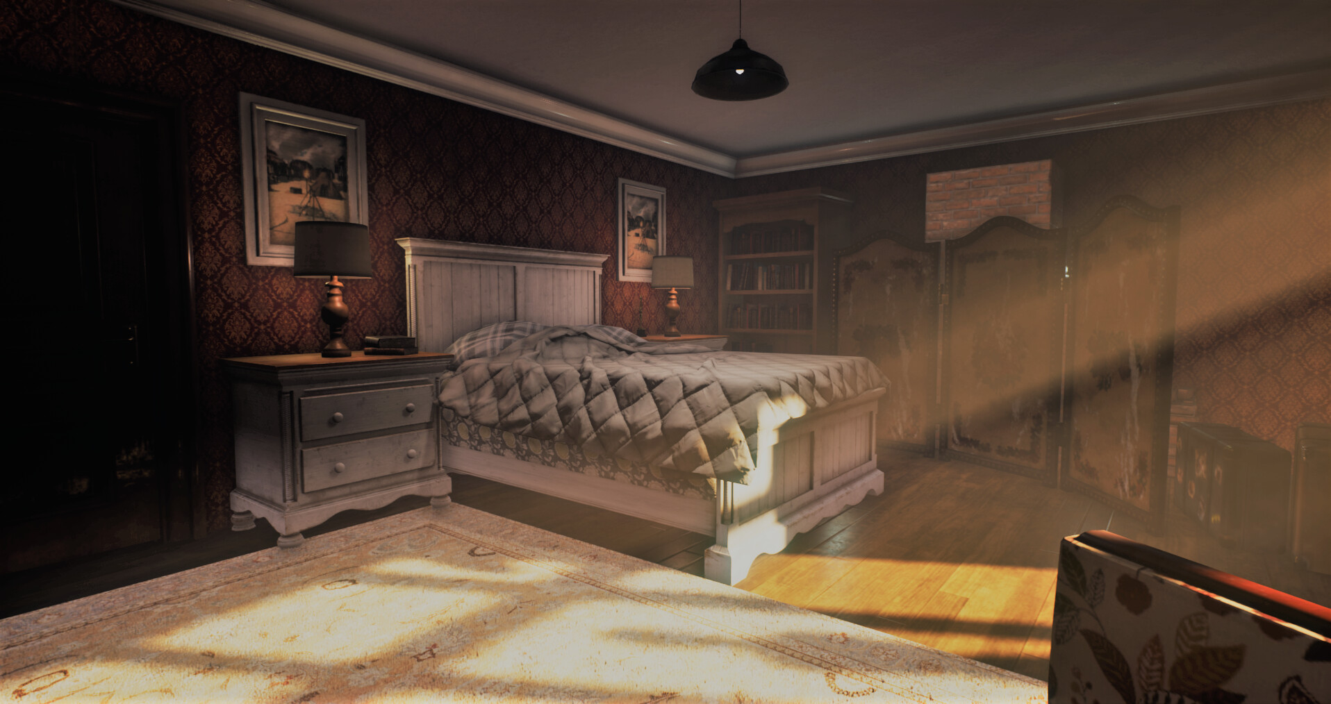 artstation-interior-of-an-old-brick-house