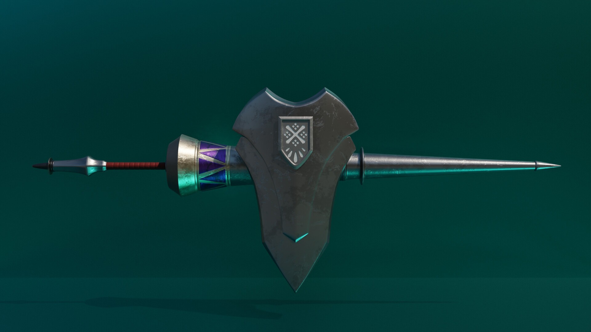 ArtStation MHW Iron Lance