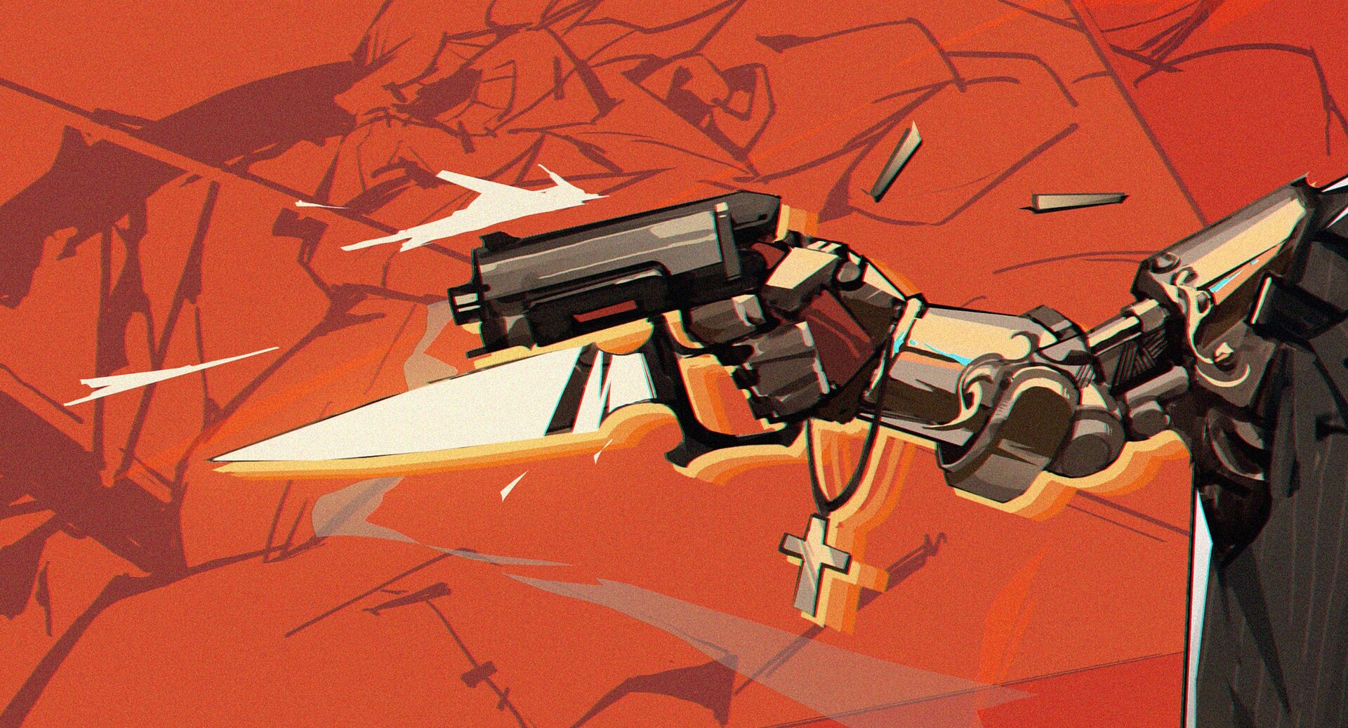 M K - DEATHLOOP Fan Art