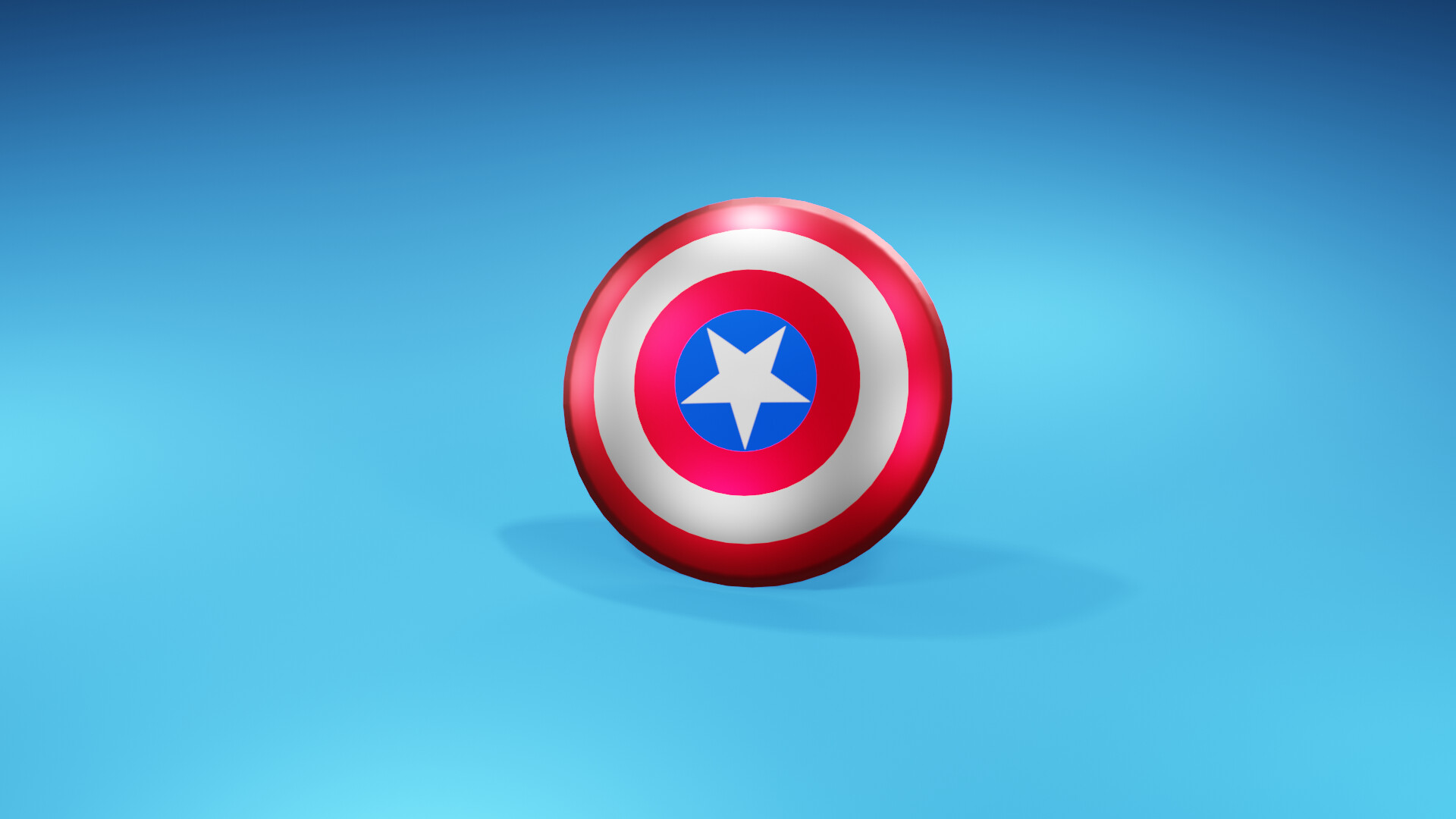 ArtStation - Captain America shield