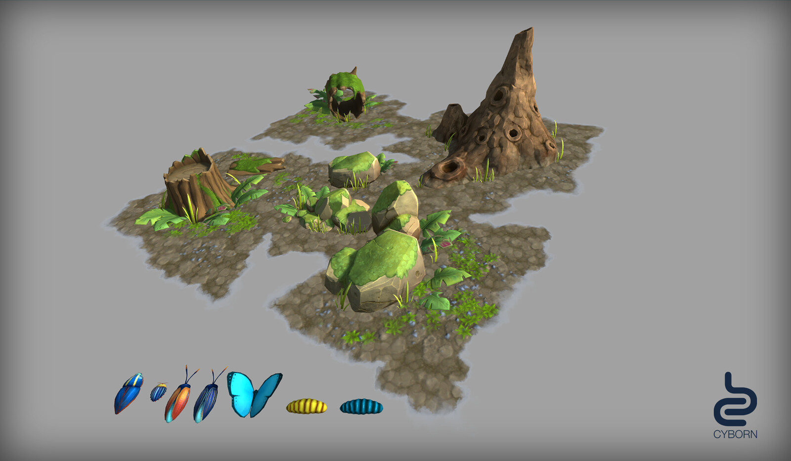 Elias Leonard Disney Jungle Book diorama AR app