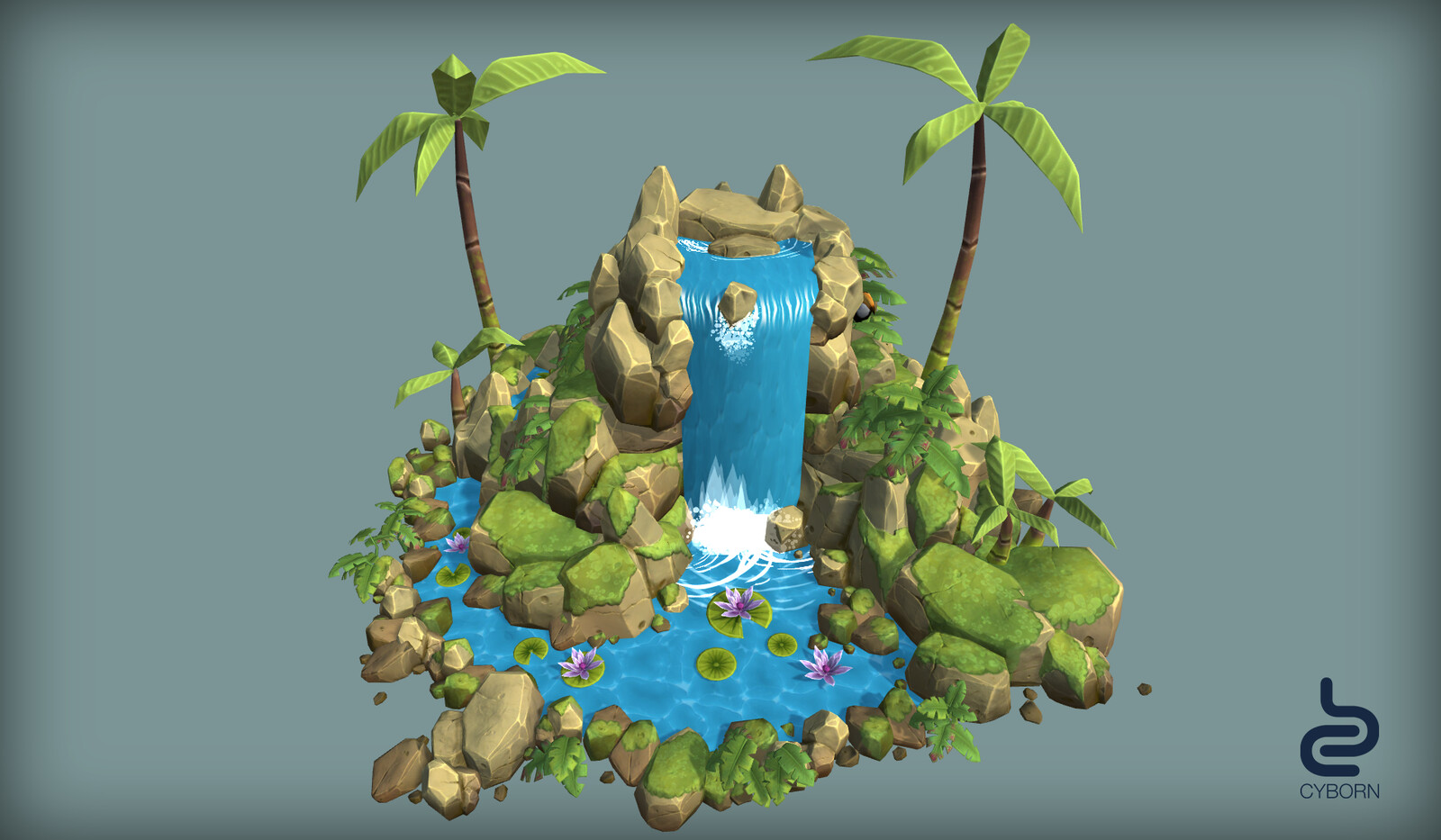 Elias Leonard Disney Jungle Book diorama AR app