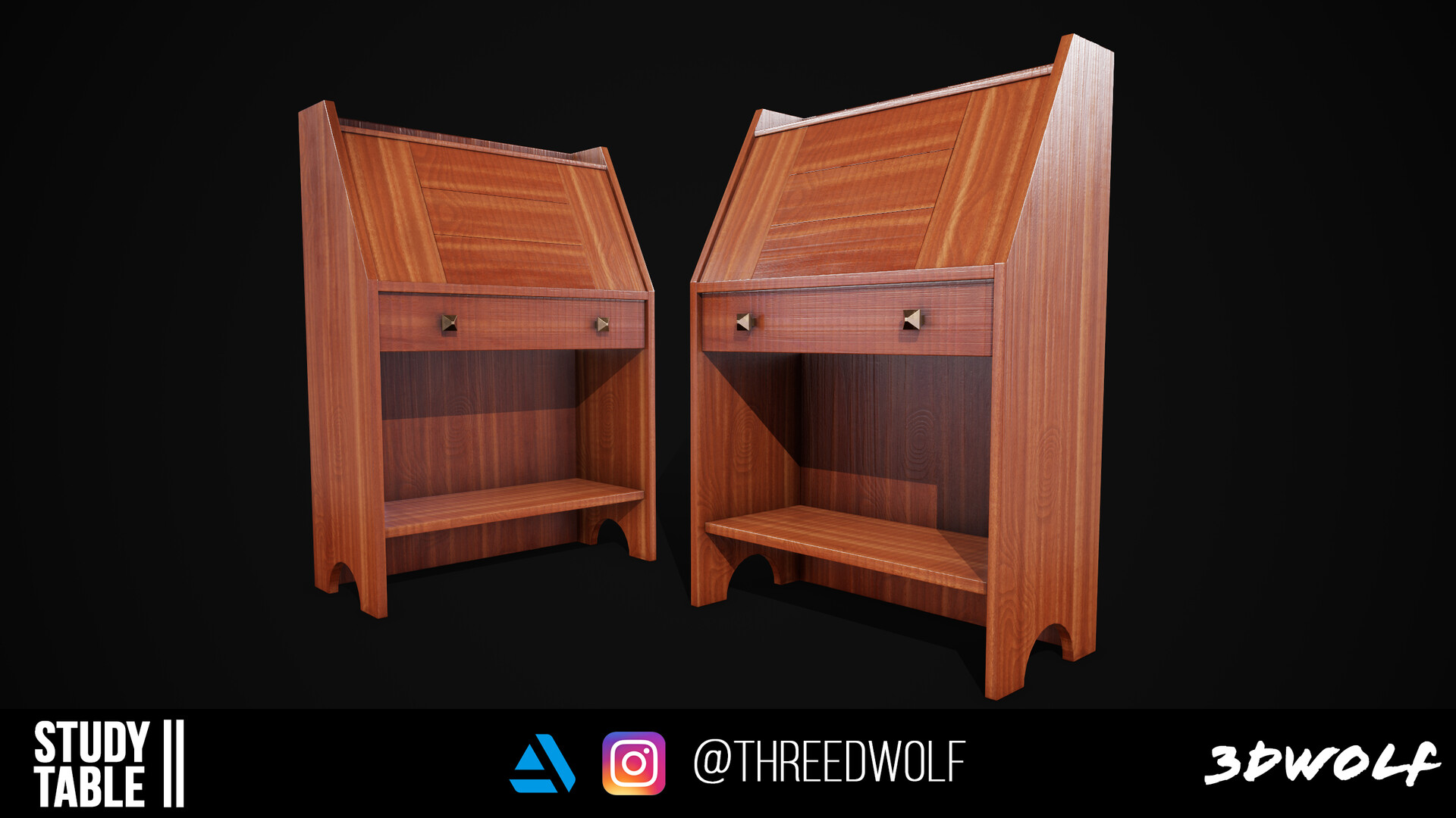 ArtStation - Study Table