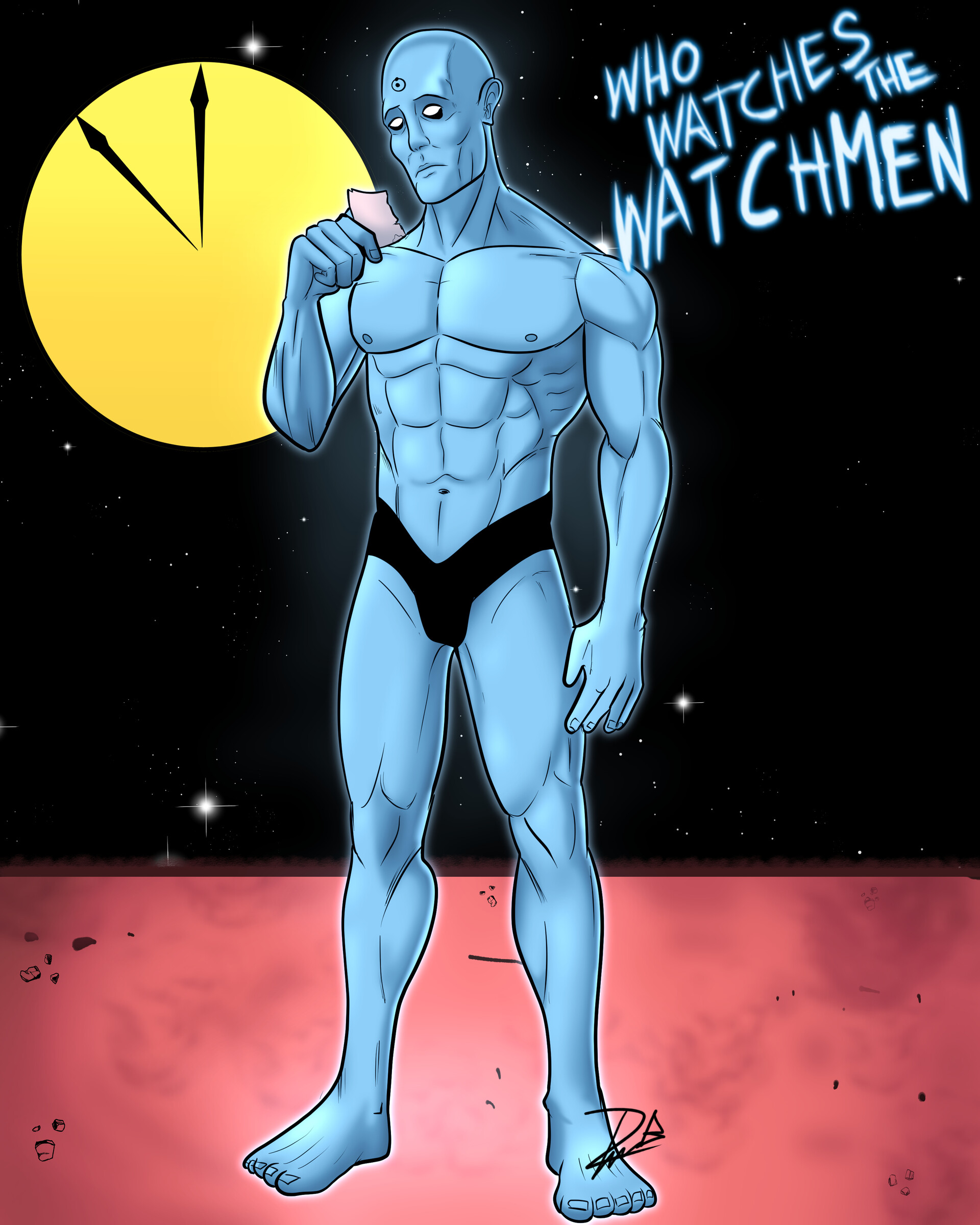 ArtStation Dr. Manhattan