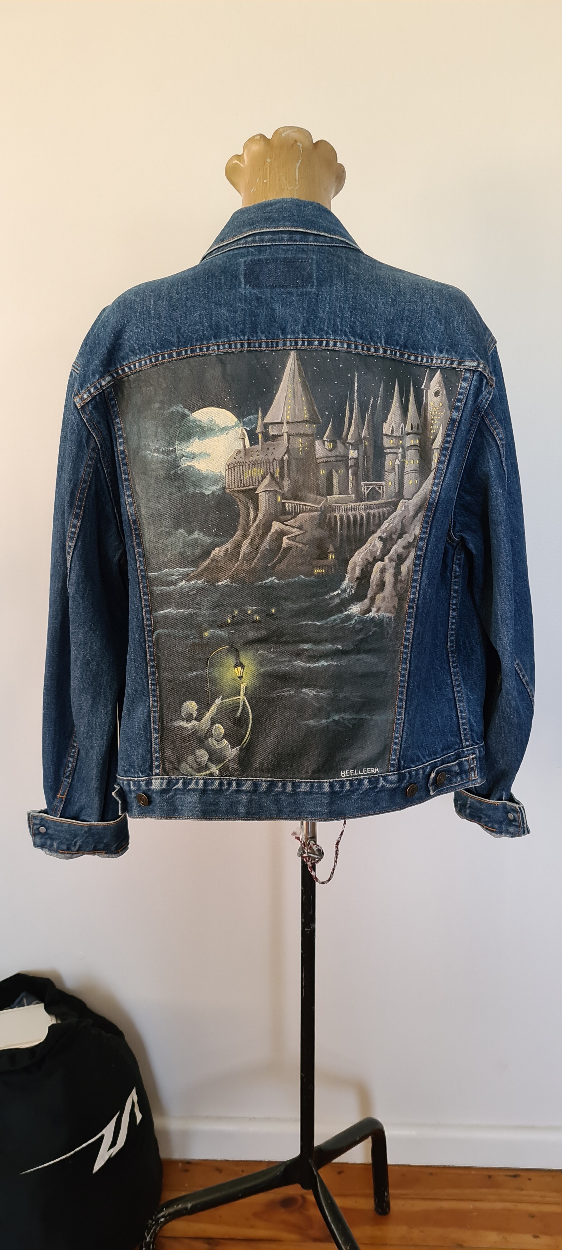 Hogwarts denim jacket online