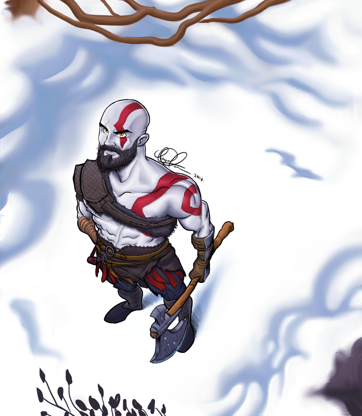Kratos from God of War (2018)