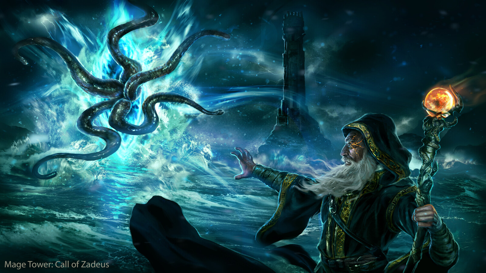 Mage Tower: Call of Zadeus- Game Artwork