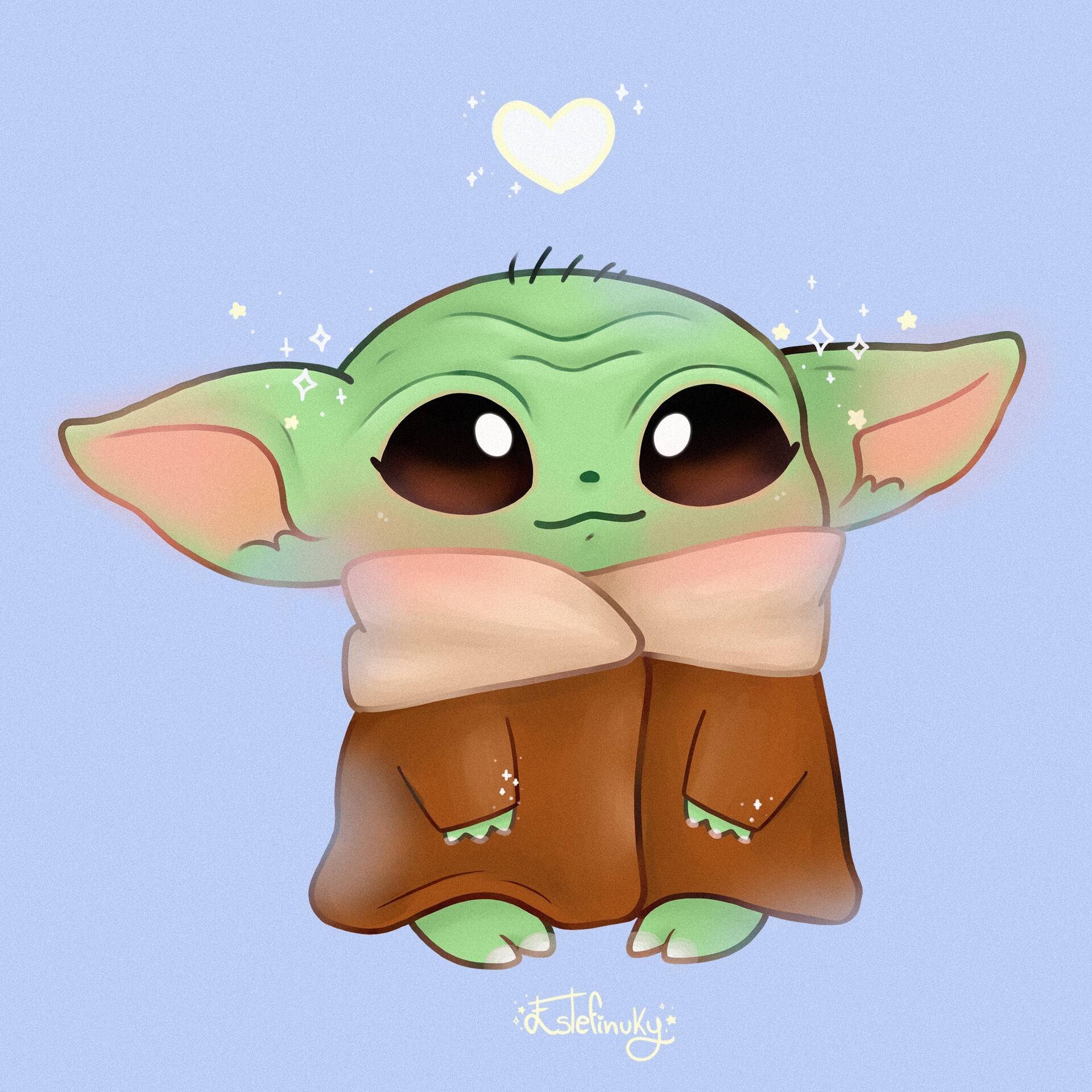 Artstation Baby Yoda