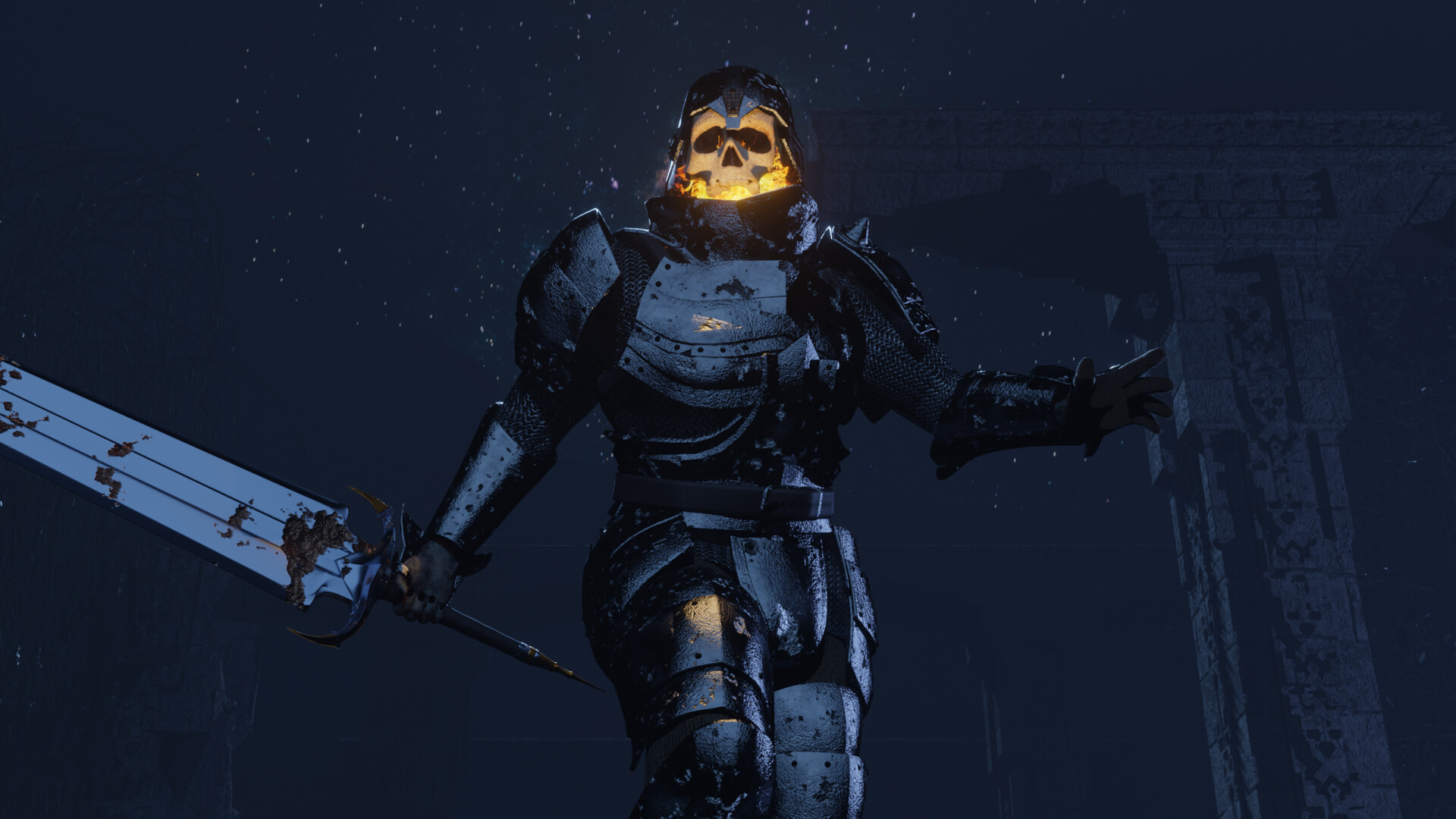 ArtStation - Skeleton Knight