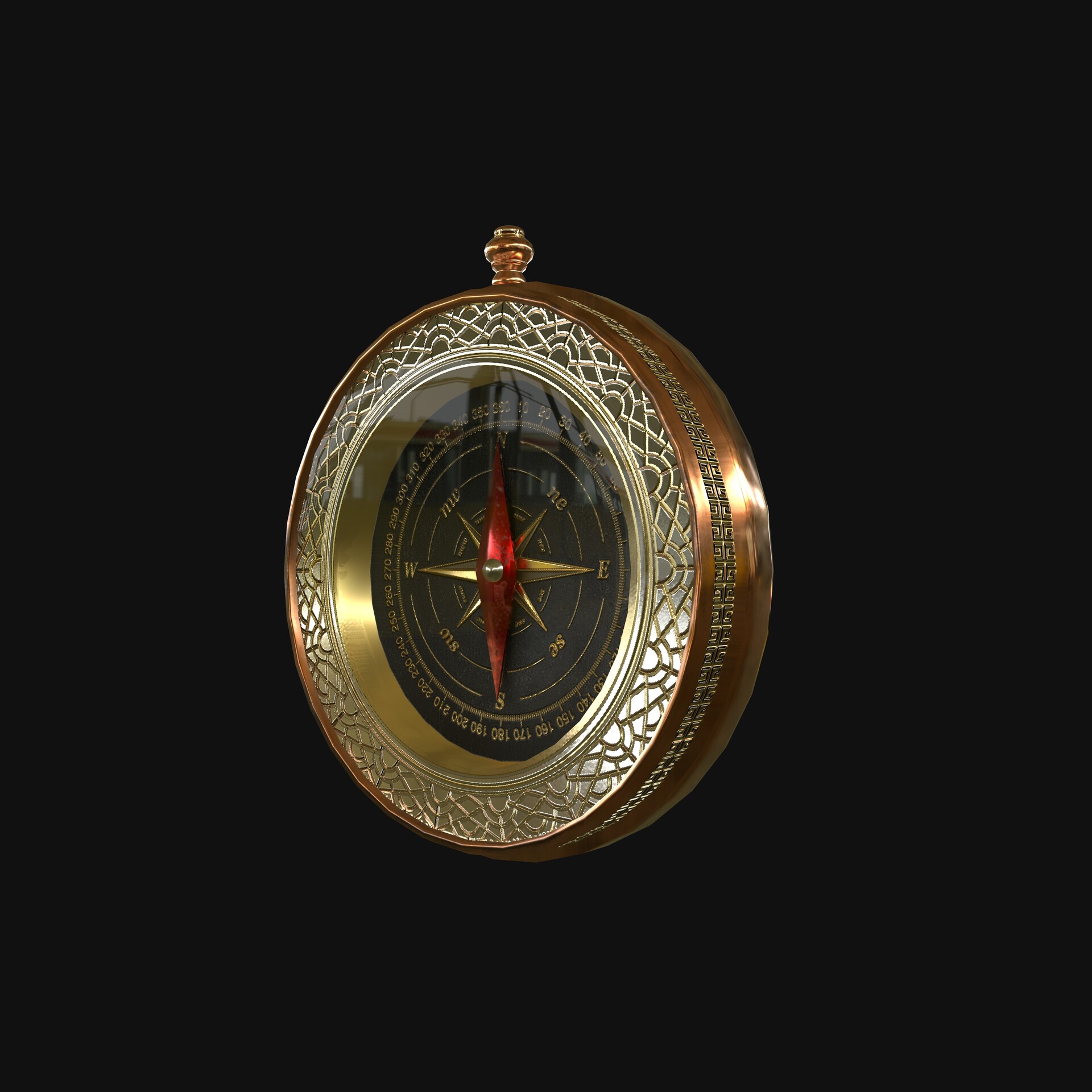 Artstation Vintage Compass 