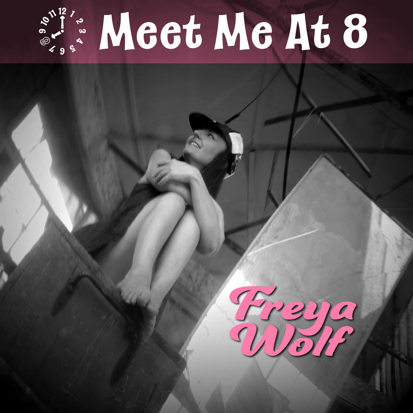 Freya Wolf - "Meet Me At 8" single cover.

Photography supplied by client.