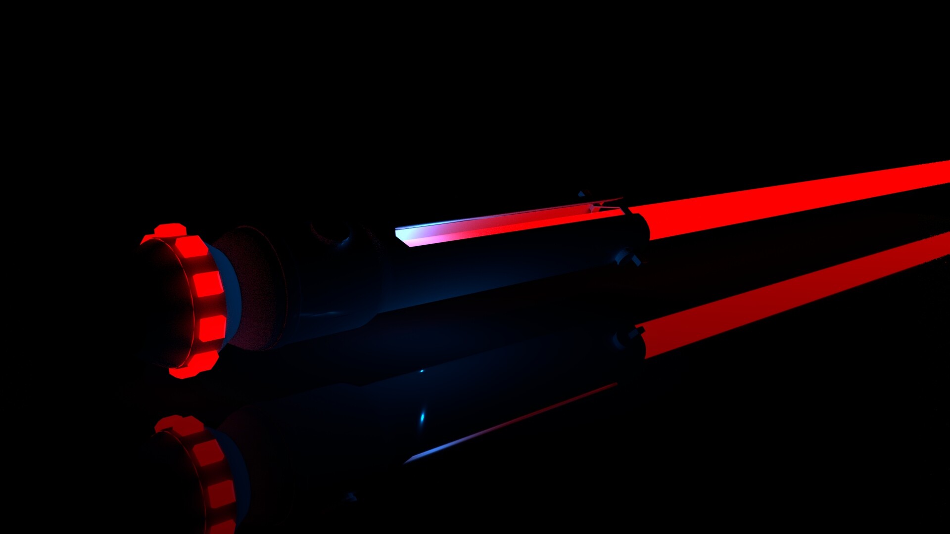 ArtStation - Asoka Tano Lightsaber Star Wars
